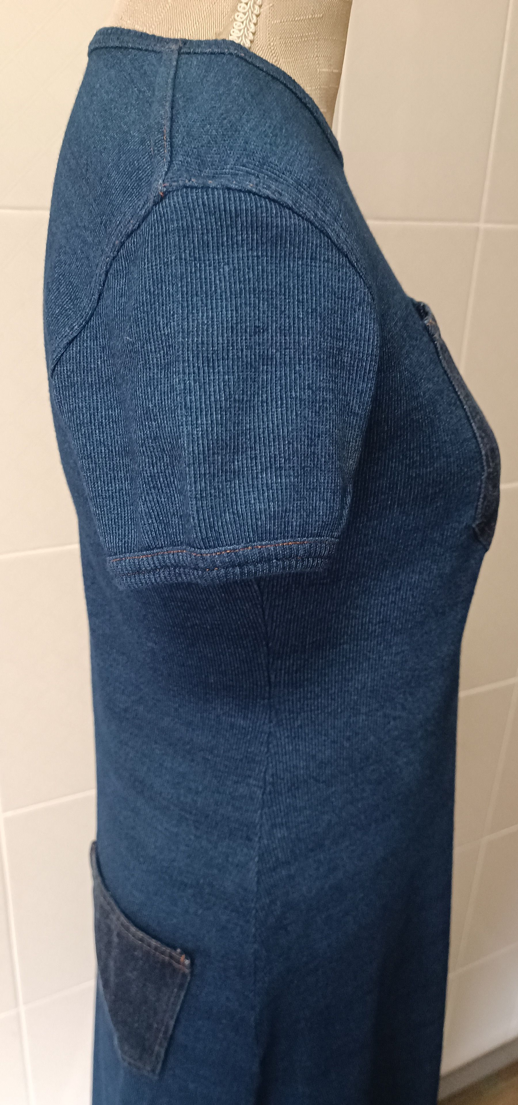 Jean Paul Gaultier 90's - Gaultier Jeans Denim pockets - maxi dress Size M / US 6-8 / IT 42-44 - 22 Thumbnail