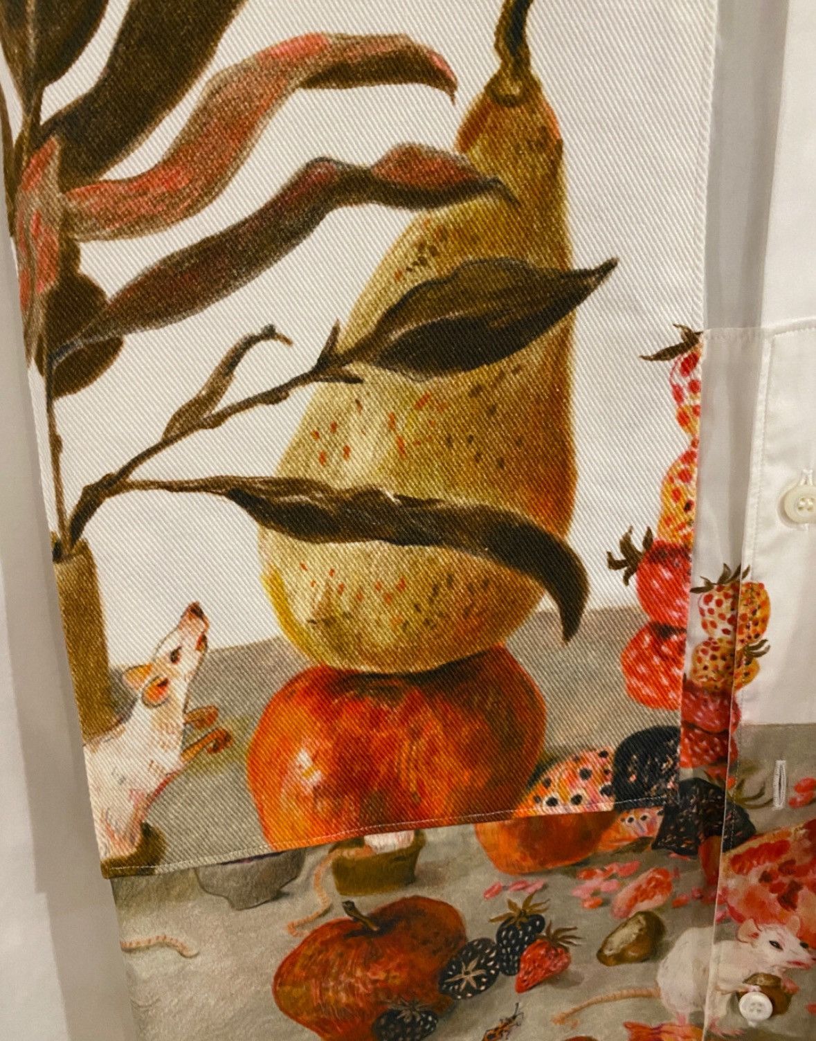 16FW mouse painting shirt