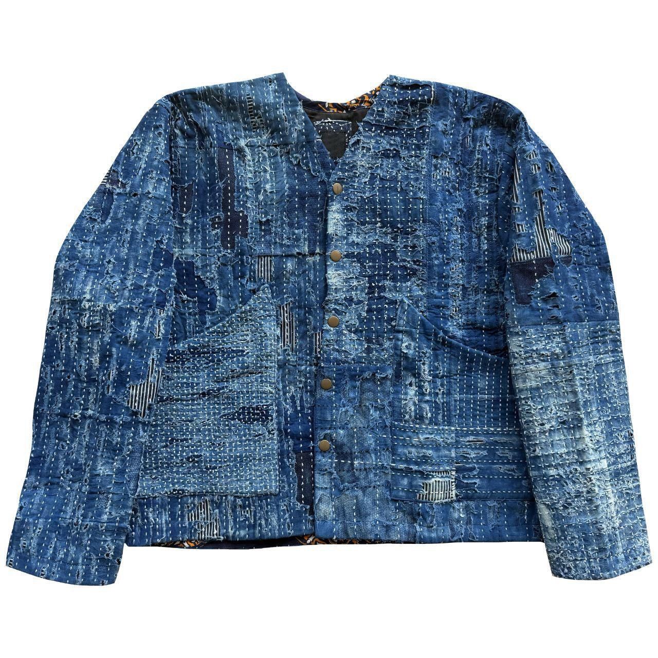 Kapital Japanese Boro Denim Work Chore Jacket Size US M / EU 48-50 / 2 - 1 Thumbnail