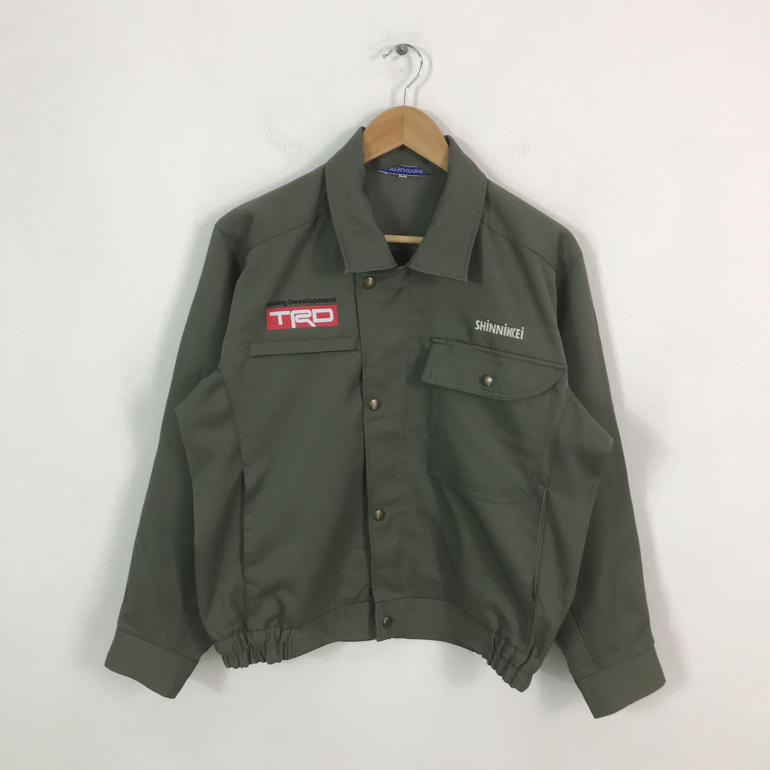 Japanese Brand Vtg Toyota x Trd racing development Japan uniform jacket Size US L / EU 52-54 / 3 - 2 Thumbnail