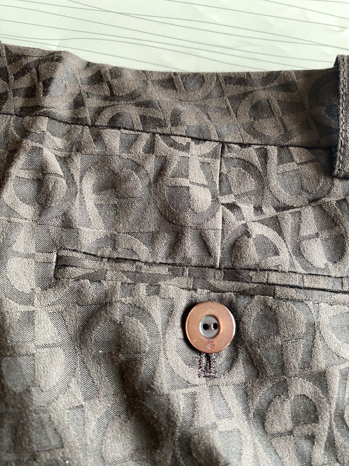 Aigner Aigner Monogram Hight Waist Pants Size US 29 - 15 Thumbnail