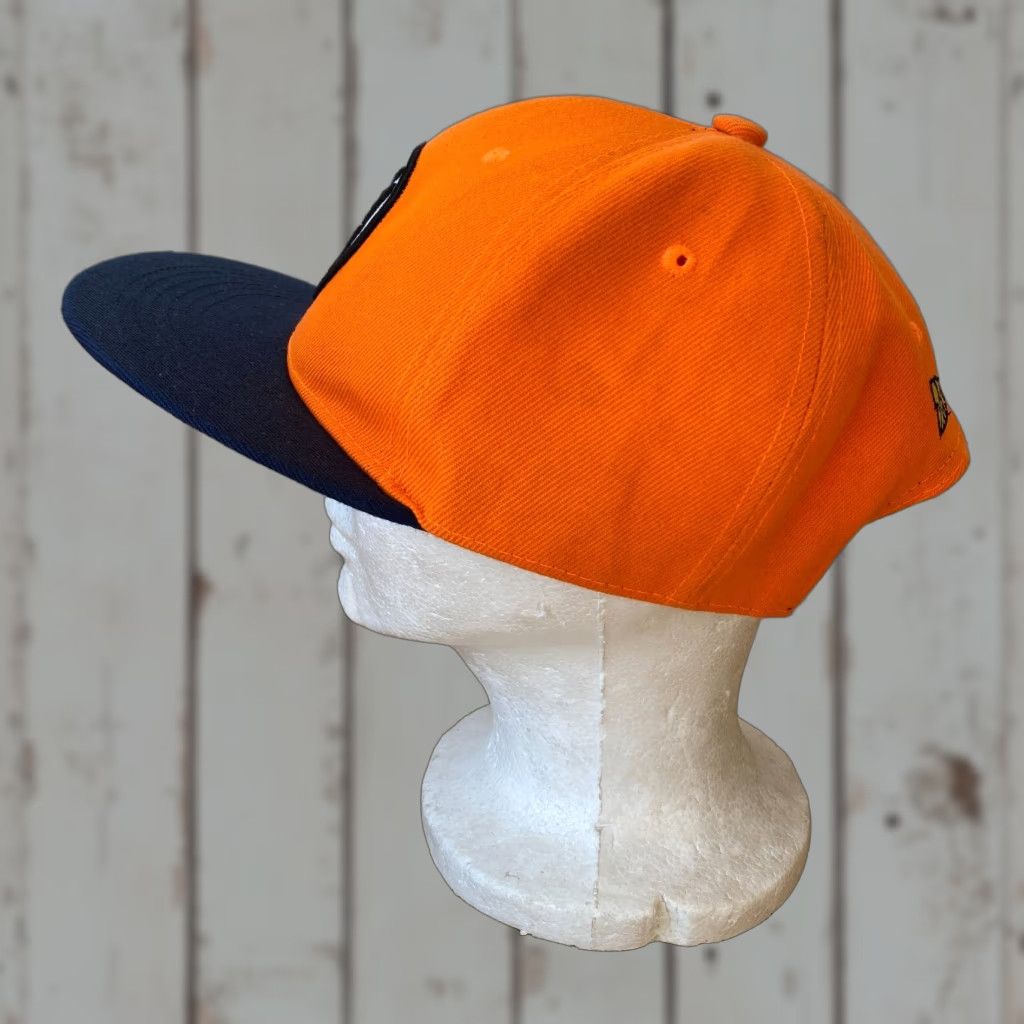 Vintage Bioworld Dragon Ball Z Snapback Hat Orange Blue Embroidered Adjustable 90s Anime Mens Womens Hat Size ONE SIZE - 1 Thumbnail