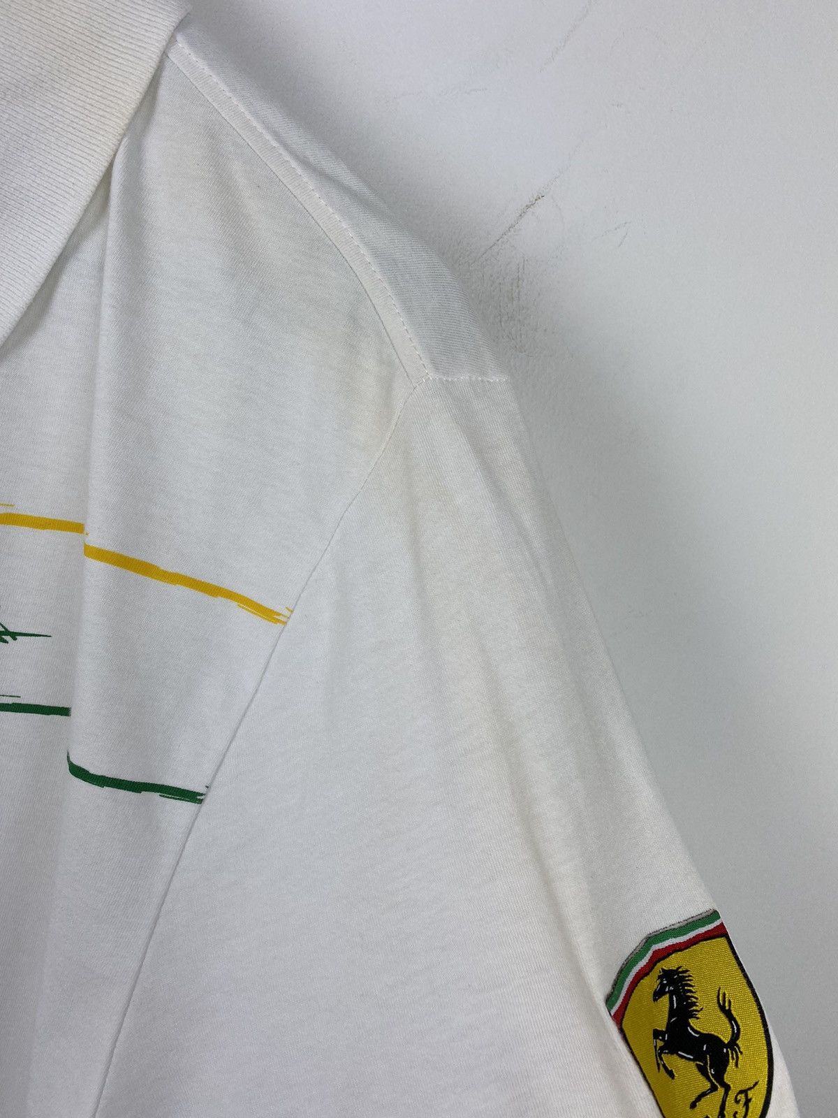 Puma Puma Ferrari Felipe Massa Brasil Polo Shirt F1 BMW Audi Size US XL / EU 56 / 4 - 6 Thumbnail