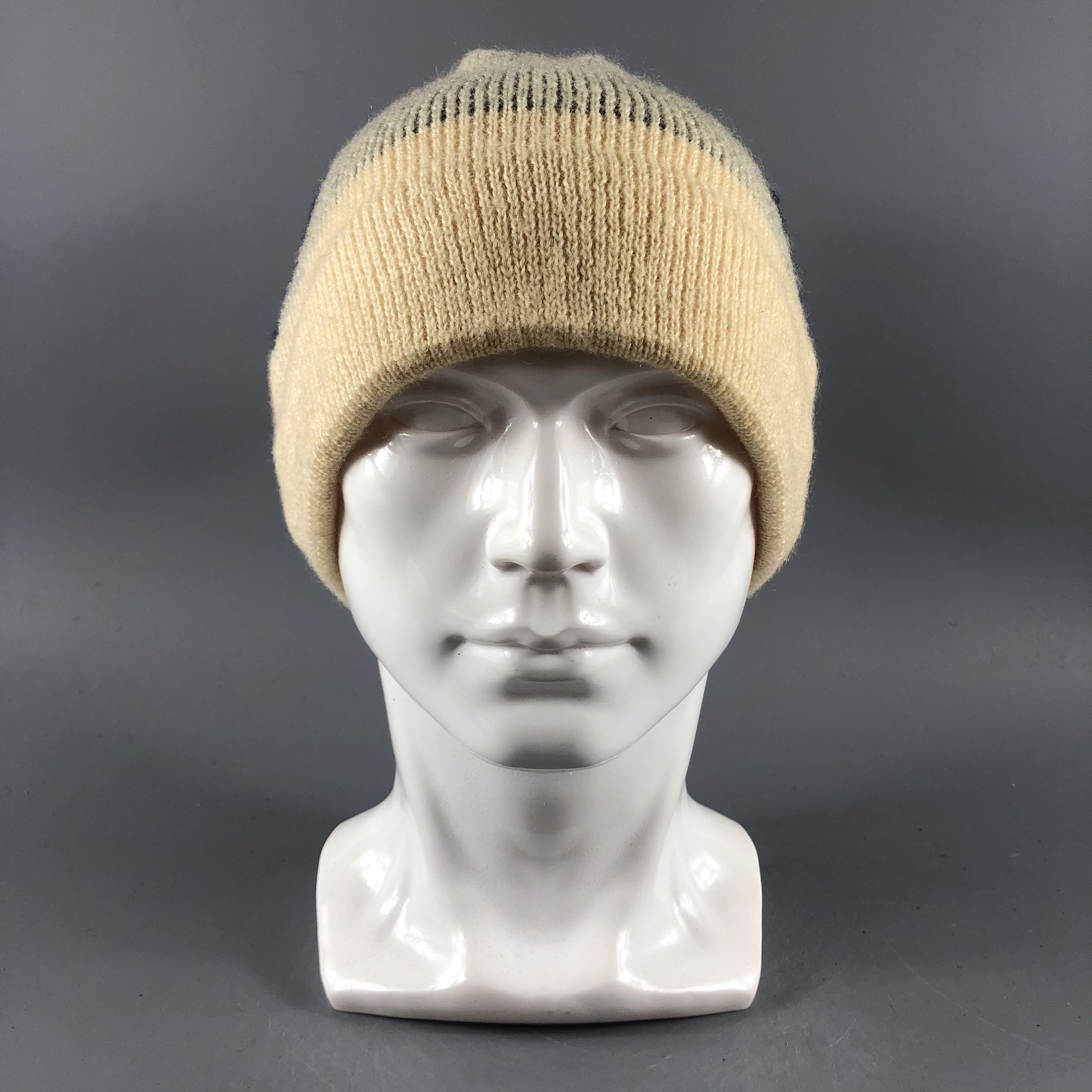 image of Vintage Hats Slouchy Beanie Knit Snow Hat Snow Cap B1305, Men's