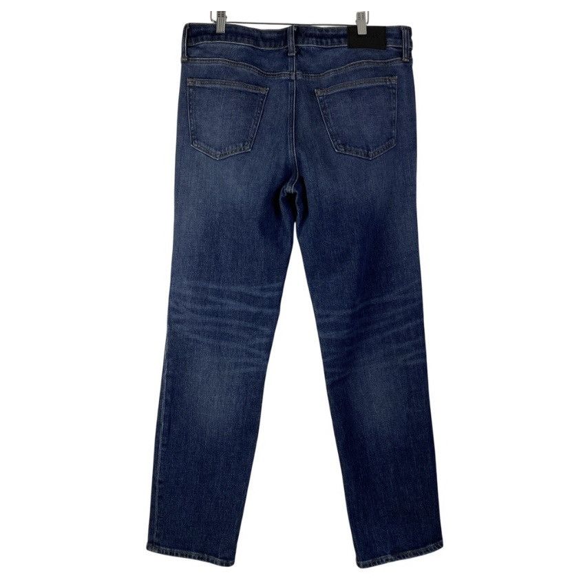 Express Express Slim Straight Men's Jeans Dark Wash 33x32 NWT Size US 33 - 2 Thumbnail