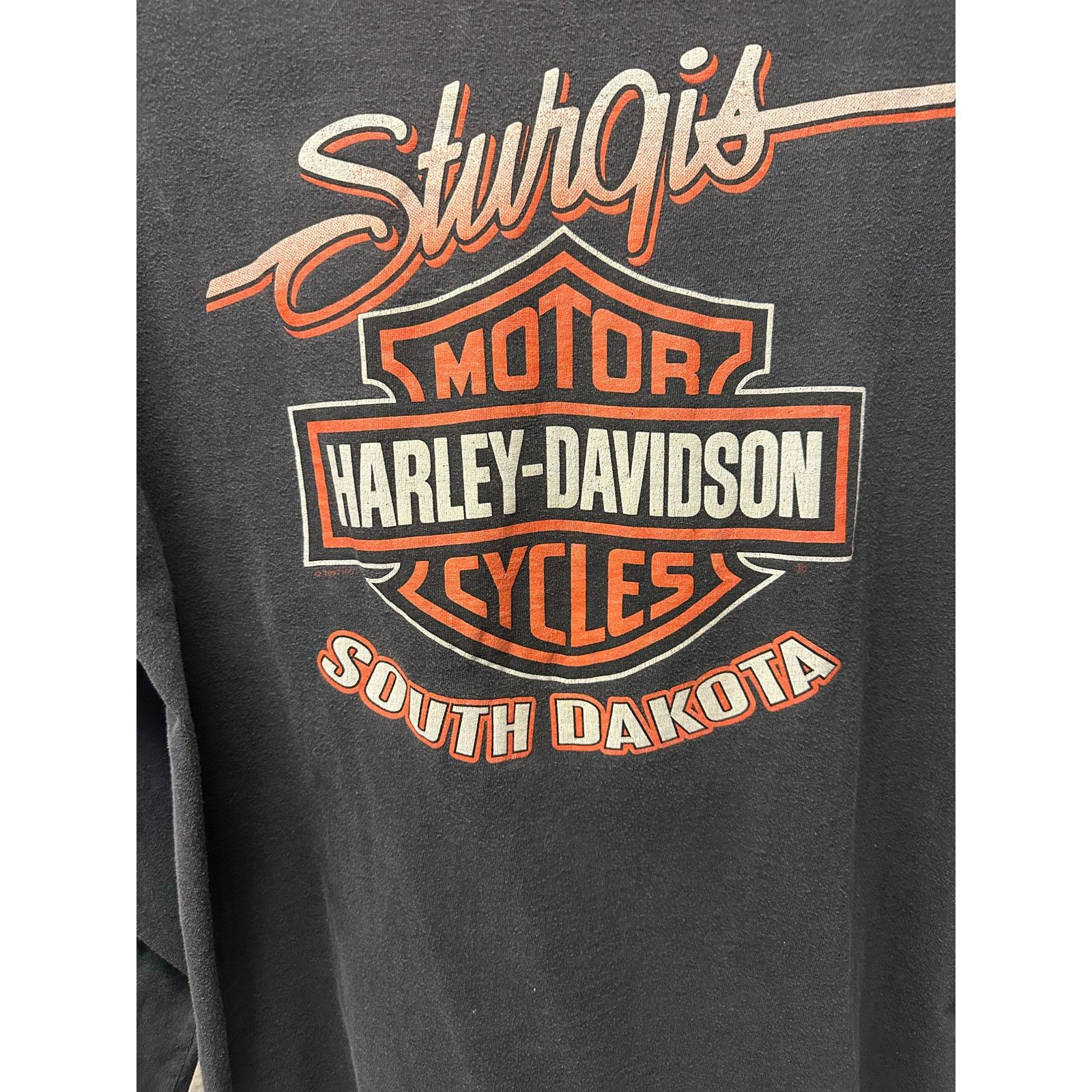 Harley Davidson Vintage Harley Davidson Long Sleeve Flames Size XL Size US XL / EU 56 / 4 - 9 Thumbnail