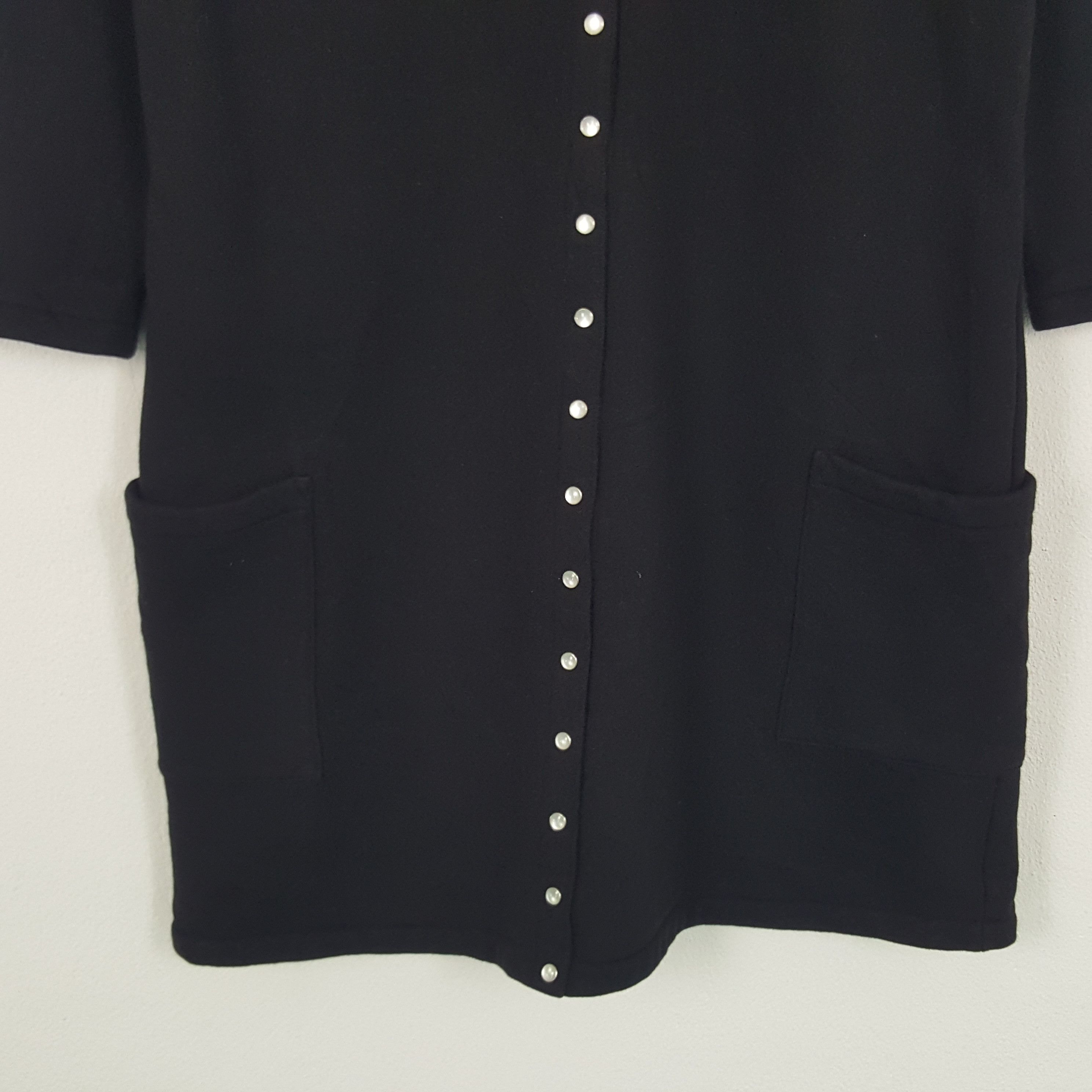 Vintage × agnes b. Vintage Agnes B. Paris Clip Up Button Coat Jacket Size M / US 6-8 / IT 42-44 - 2 Thumbnail