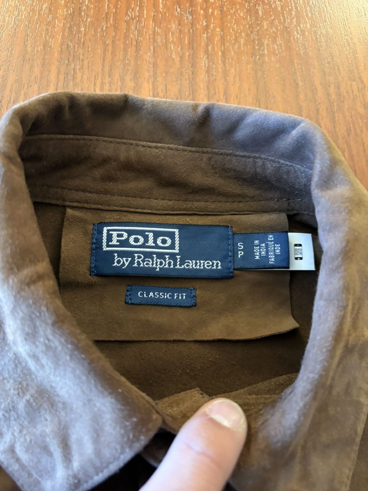 Polo Ralph Lauren POLO RALPH LAUREN SUEDE SHIRT SMALL Size US S / EU 44-46 / 1 - 5 Thumbnail