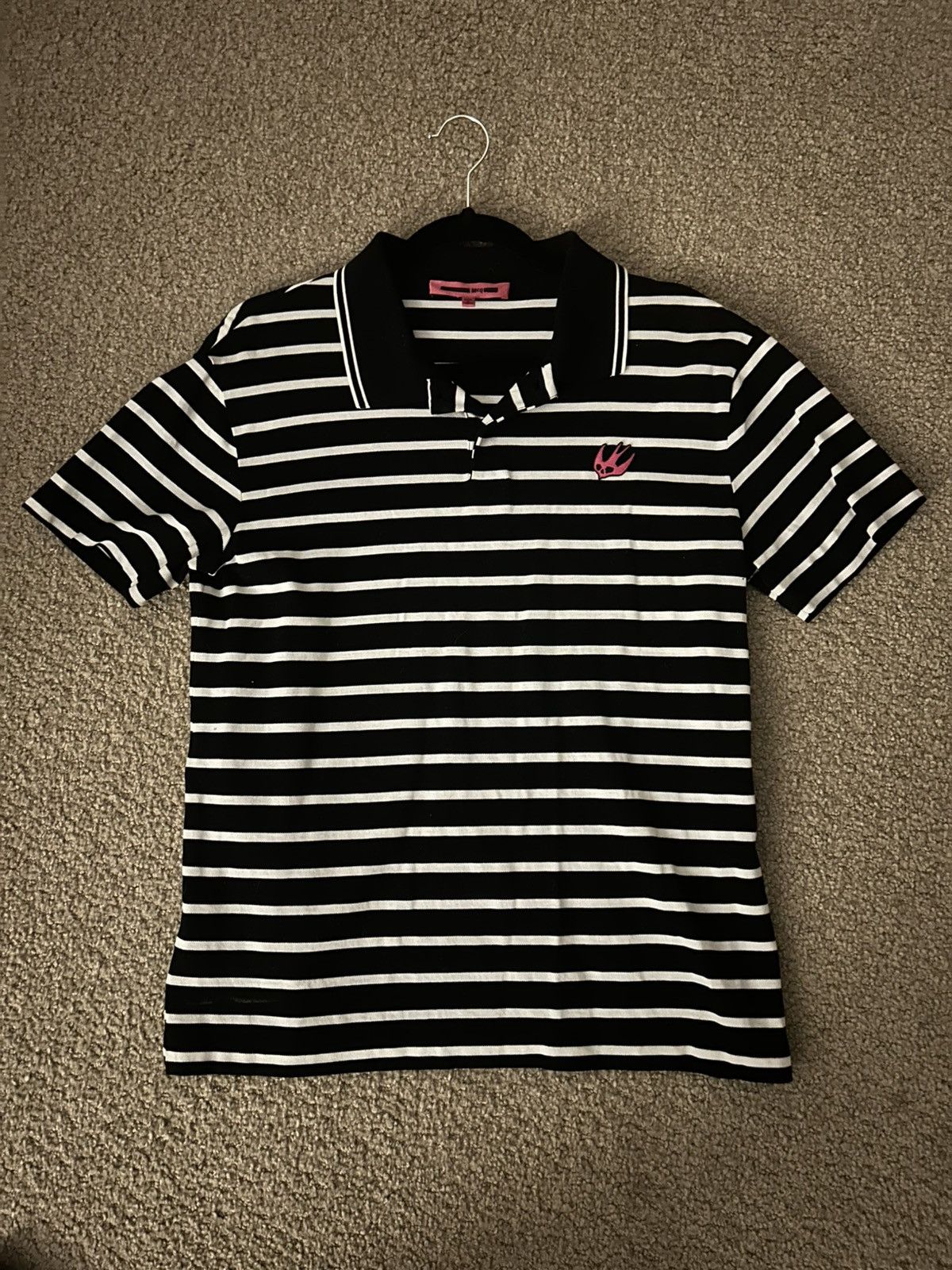Alexander McQueen sold MCQ alexander mcqueen polo striped Size US M / EU 48-50 / 2 - 1 Thumbnail