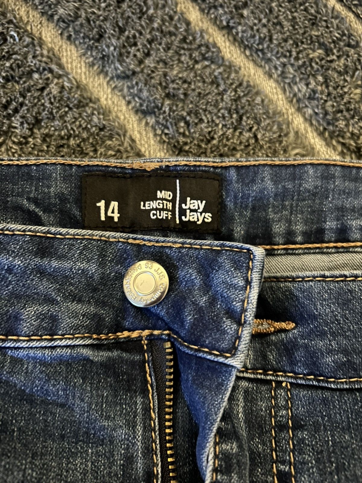 Other Navy Blue Denim Shorts Size 32" / US 10 / IT 46 - 4 Thumbnail