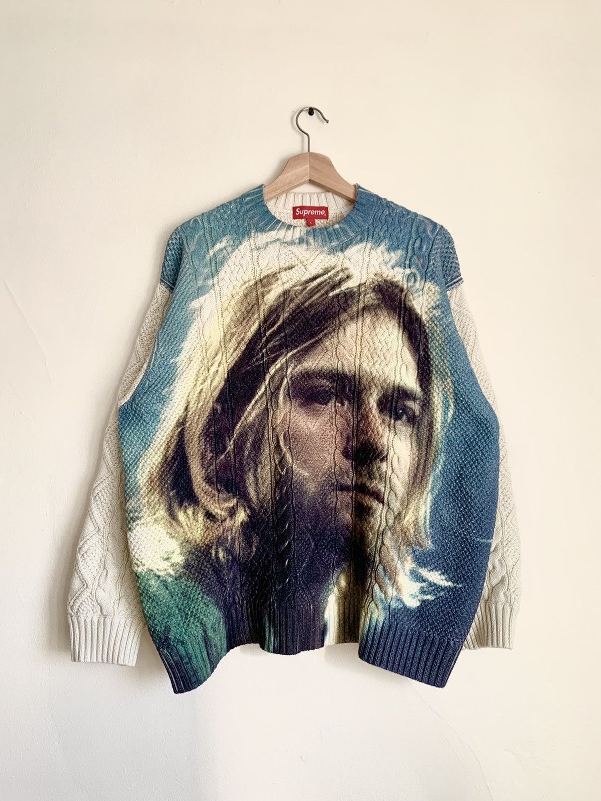 Band Tees × Streetwear × Supreme Supreme Kurt Cobain Sweater | Grailed 