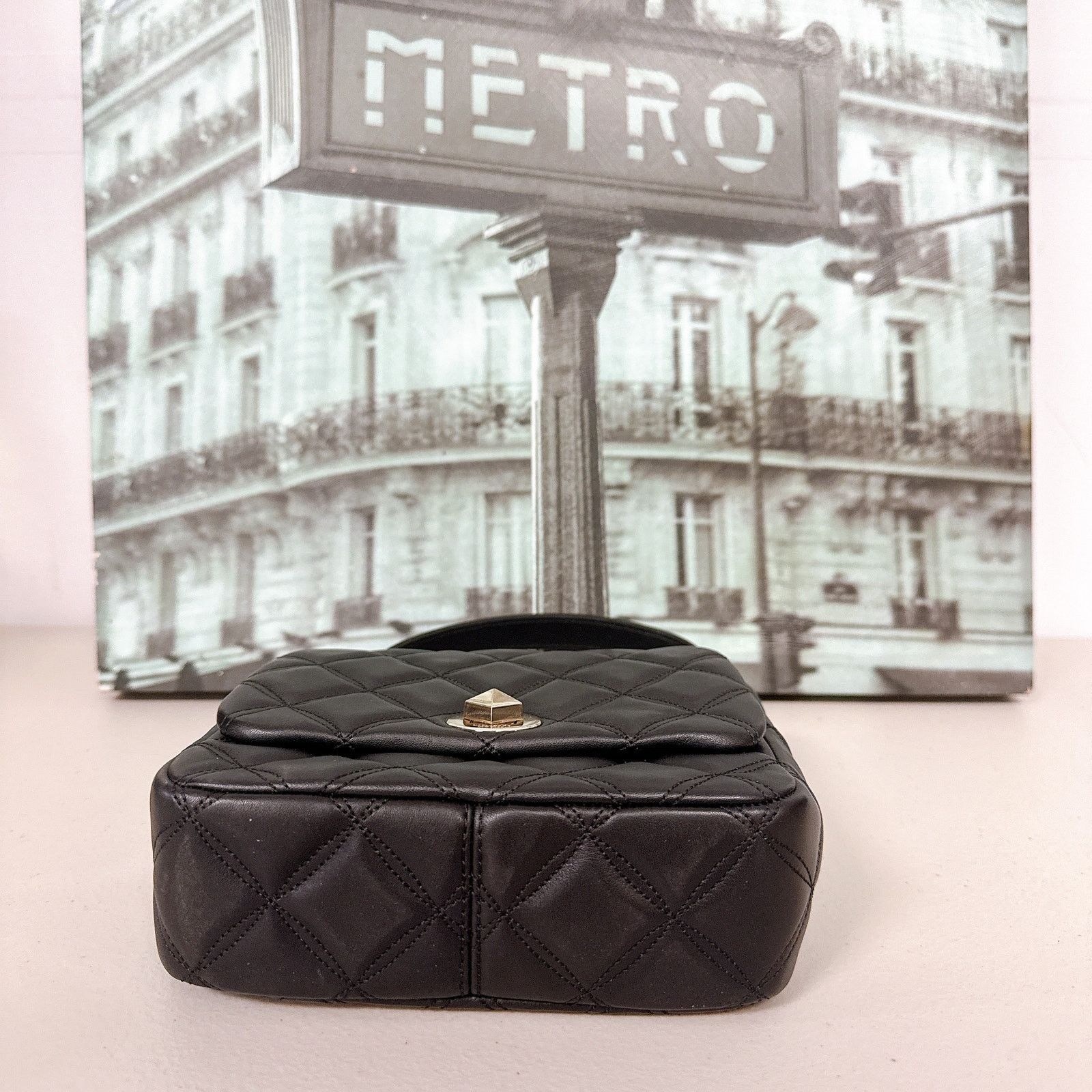 Kate Spade Kate Spade K8162 Natalia Square Crossbody Bag in Black Size ONE SIZE - 4 Thumbnail