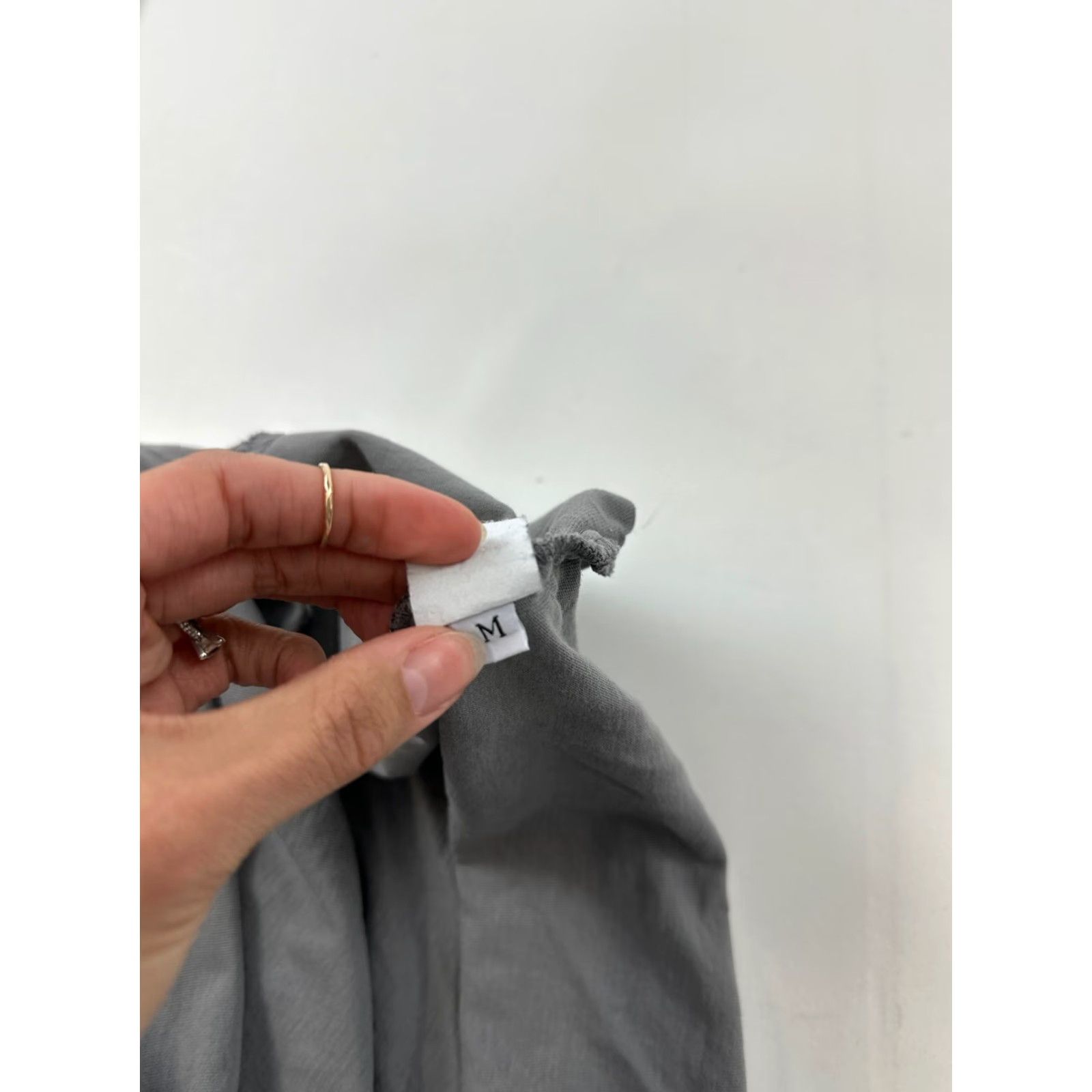 Vintage VINTAGE Fenini Shirt Women’s M Medium Grey Blouse Top Size M / US 6-8 / IT 42-44 - 5 Thumbnail