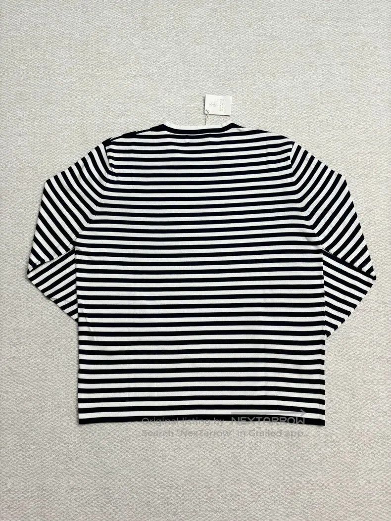 Brunello Cucinelli Brunello Cucinelli Men's Stripe Cotton Sweater. Size US L / EU 52-54 / 3 - 2 Thumbnail