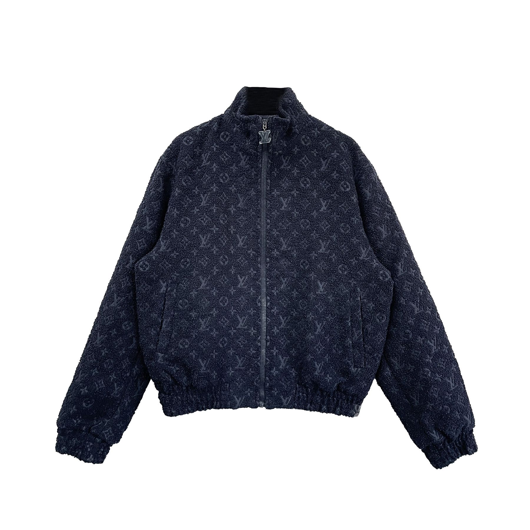 Louis Vuitton Teddy Monogram Logo Jacket