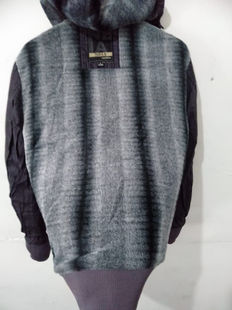 Japanese Brand × Vintage Nbia Zipper Fur Hoodie ifsixwasnine lgb style Size US M / EU 48-50 / 2 - 8 Thumbnail