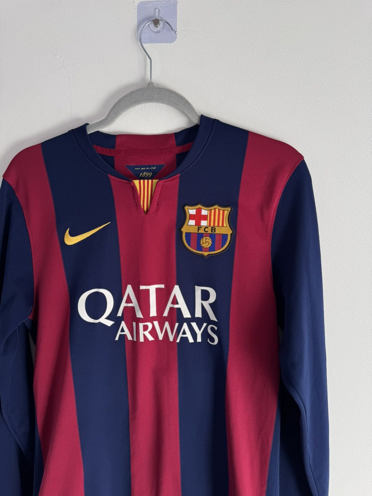 Nike Fc Barcelona longsleave munir Size US S / EU 44-46 / 1 - 2 Thumbnail