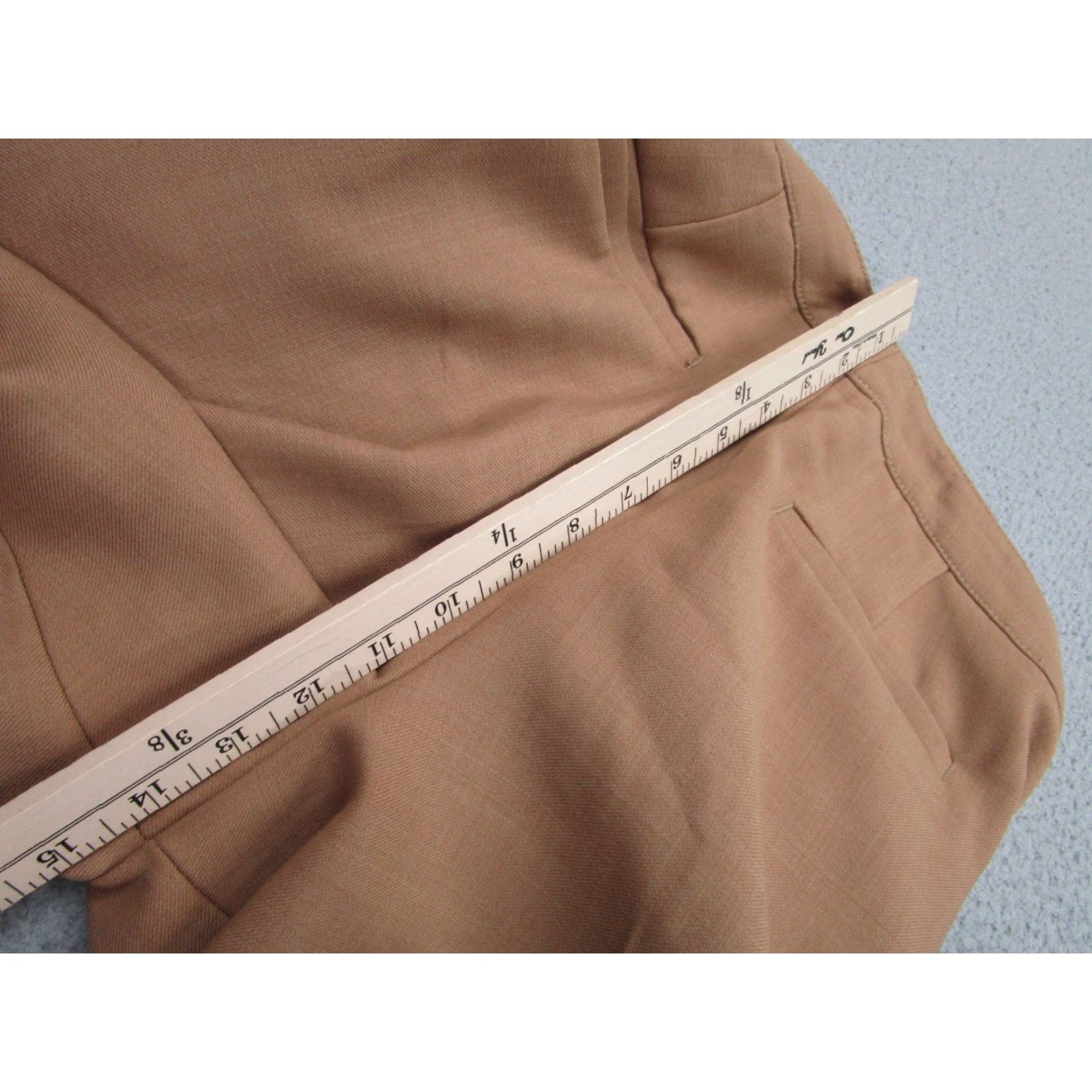 Banana Republic Banana Republic Heritage Dress Pants Womens Camel Brown 30x25 Cargo size 6 Short** Size 28" / US 6 / IT 42 - 5 Thumbnail