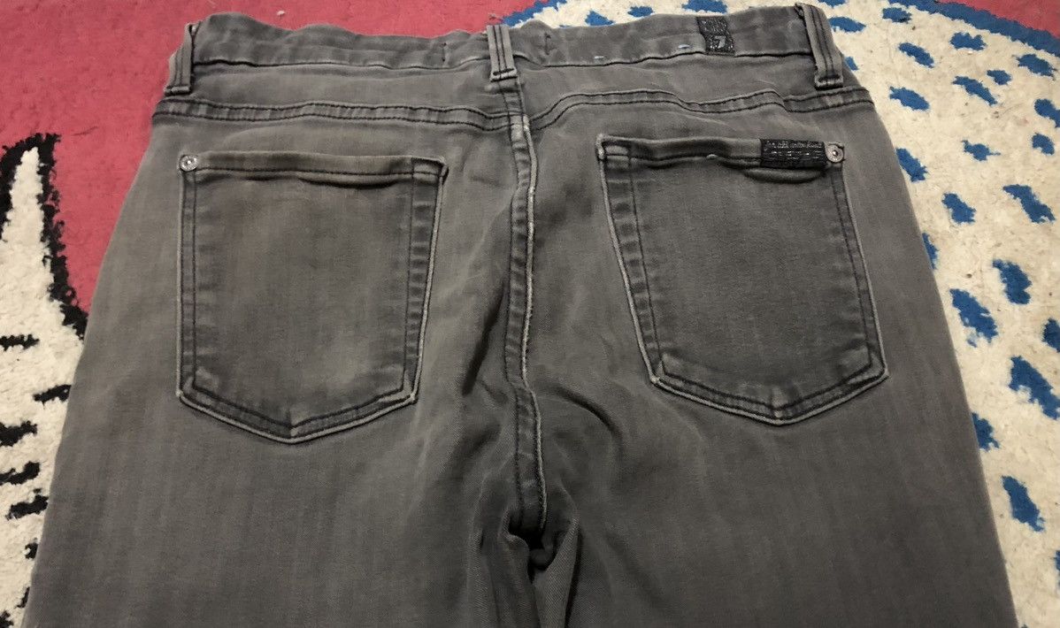 7 For All Mankind 7 For All Mankind high waist ankle skinny Stretch Denim Size US 31 - 5 Thumbnail