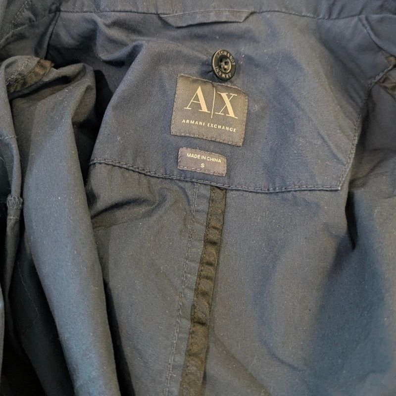 Armani Exchange Armani Exchange AX Blue Utility Double Layer Jacket Small Size US S / EU 44-46 / 1 - 10 Thumbnail