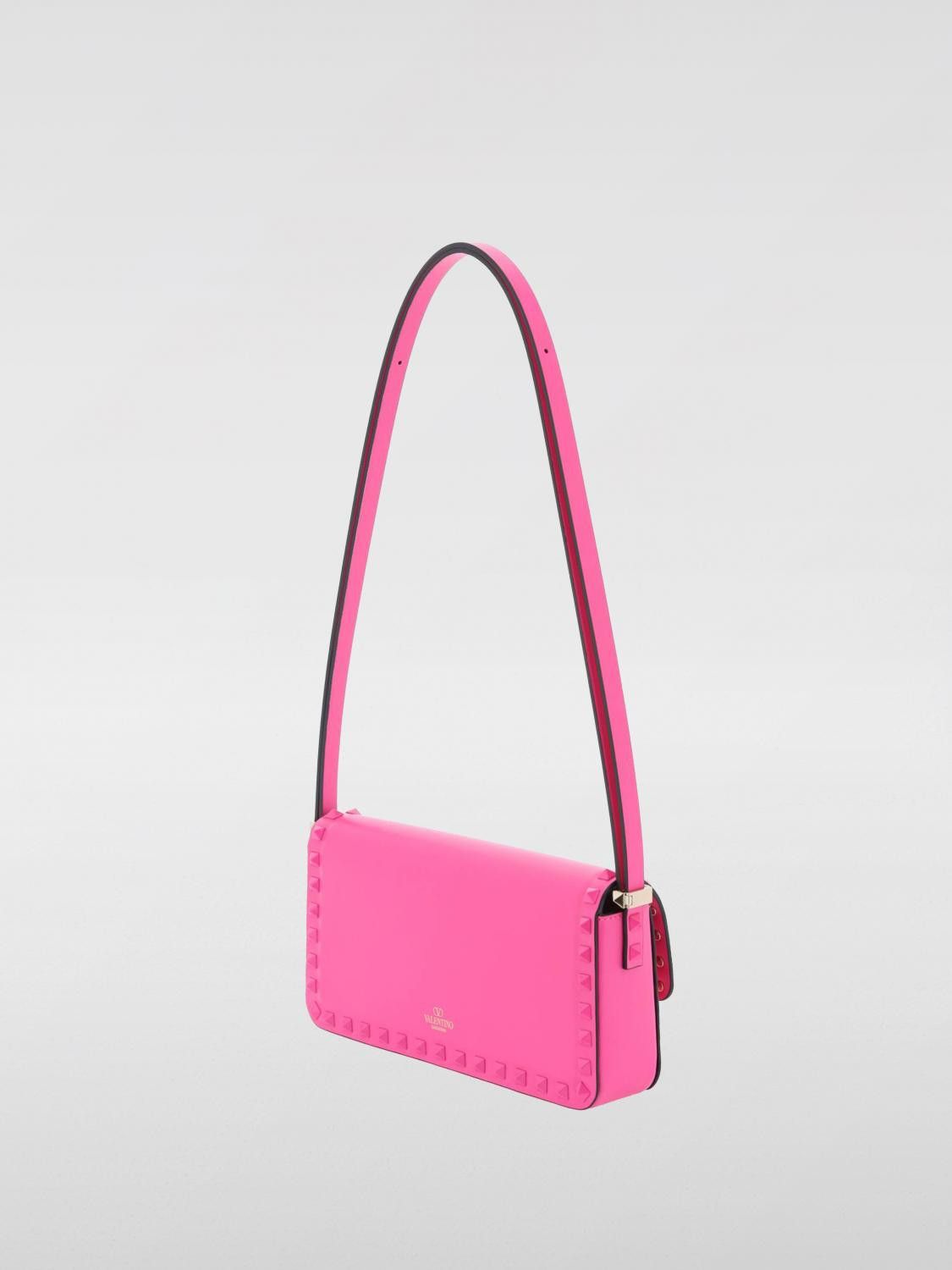 Valentino o1s22i1n0924 Size: OS / Rockstud Leather Shoulder Bag Size ONE SIZE - 2 Thumbnail
