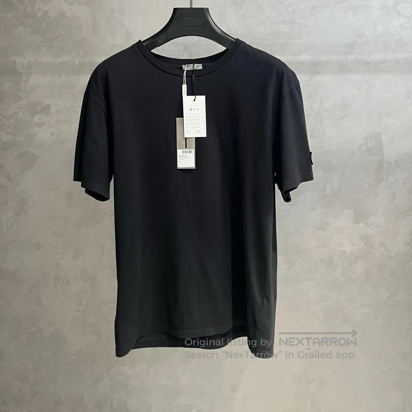 Dior Dior Logo T-shirt with a loose round-neck and short sleeve Size M / US 6-8 / IT 42-44 - 1 Thumbnail