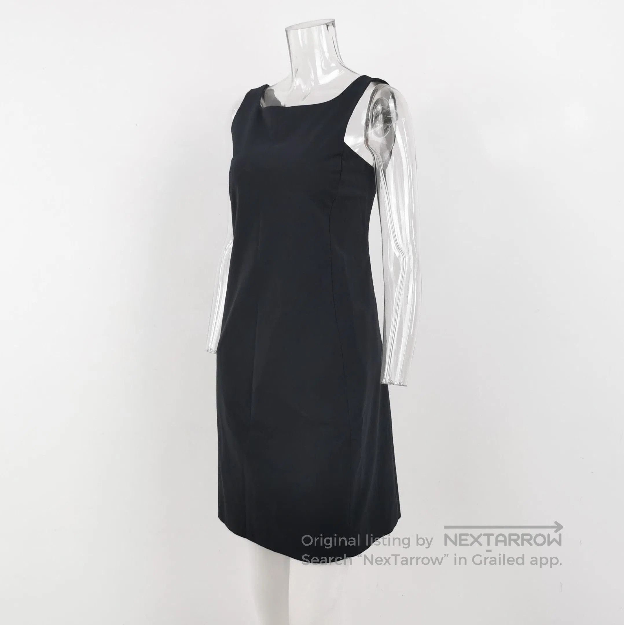 Prada Prada Sleeveless Square Neck Vintage Dress . Size L / US 10 / IT 46 - 2 Thumbnail