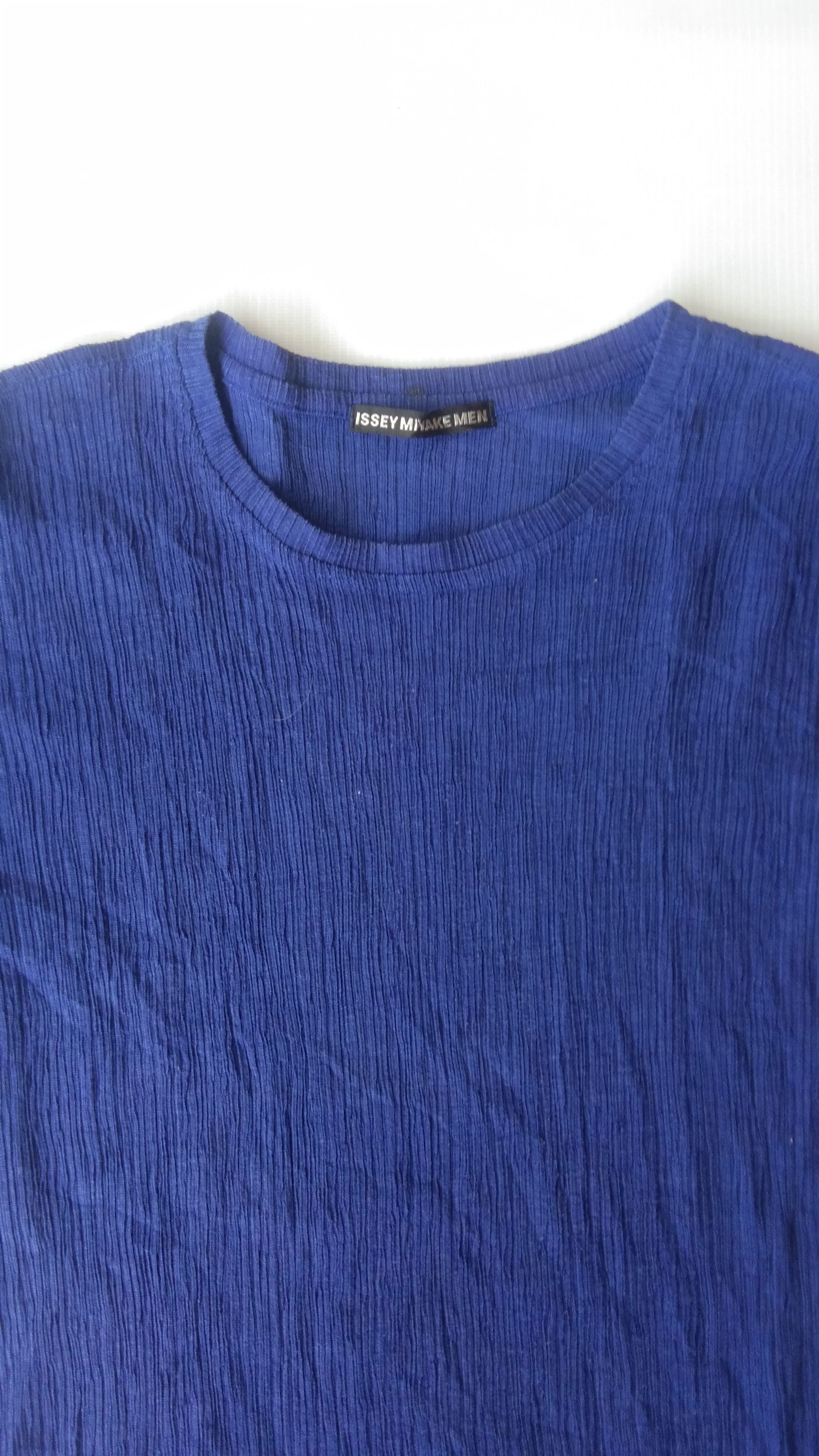 Issey Miyake Men issey miyake pleated blu shirt Size US M / EU 48-50 / 2 - 2 Thumbnail