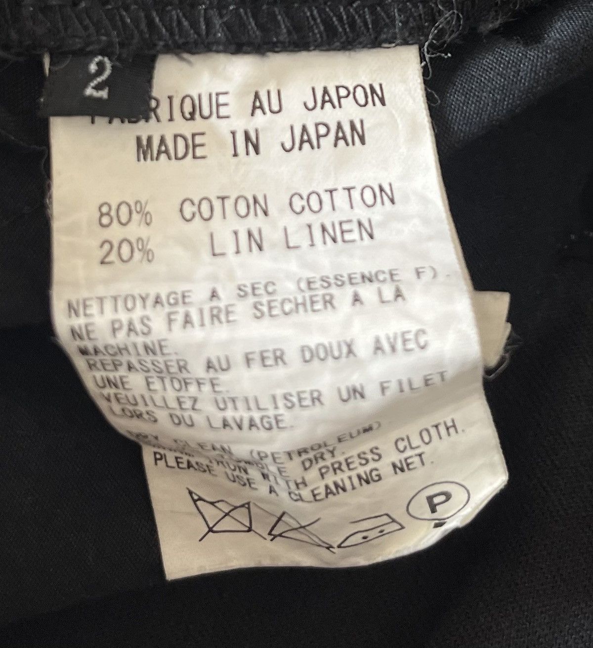Yohji Yamamoto TAX FREE 🇺🇸 yohji yamamoto y’s drawstring hakama trousers Size US 31 - 3 Thumbnail