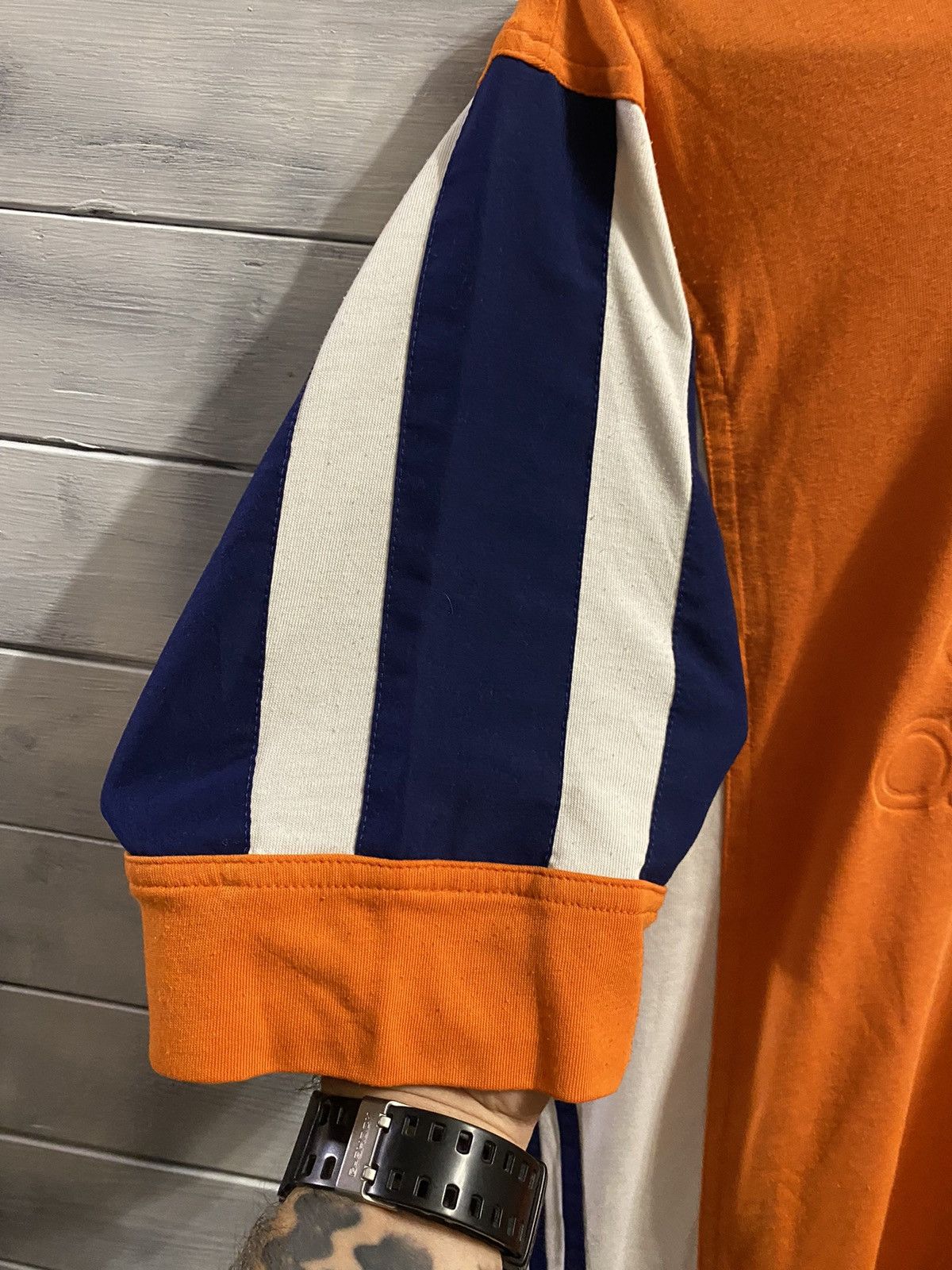 Adidas Rare Vintage T-Shirt Adidas Triples Centr Logo. Size US M / EU 48-50 / 2 - 5 Thumbnail