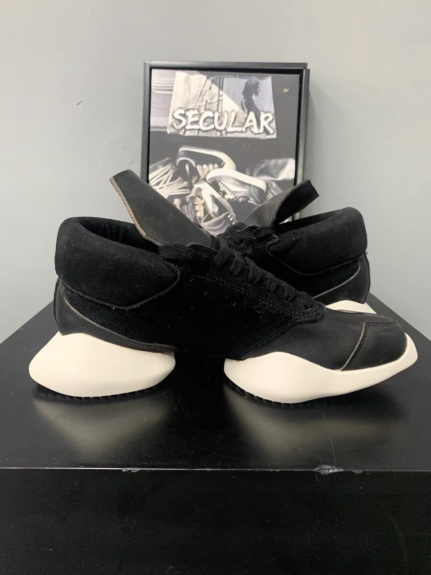 Rick Owens Rick Owens×Adidas Co-branded Hoof Running Shoes K34 Size US 6 / EU 39 - 7 Thumbnail