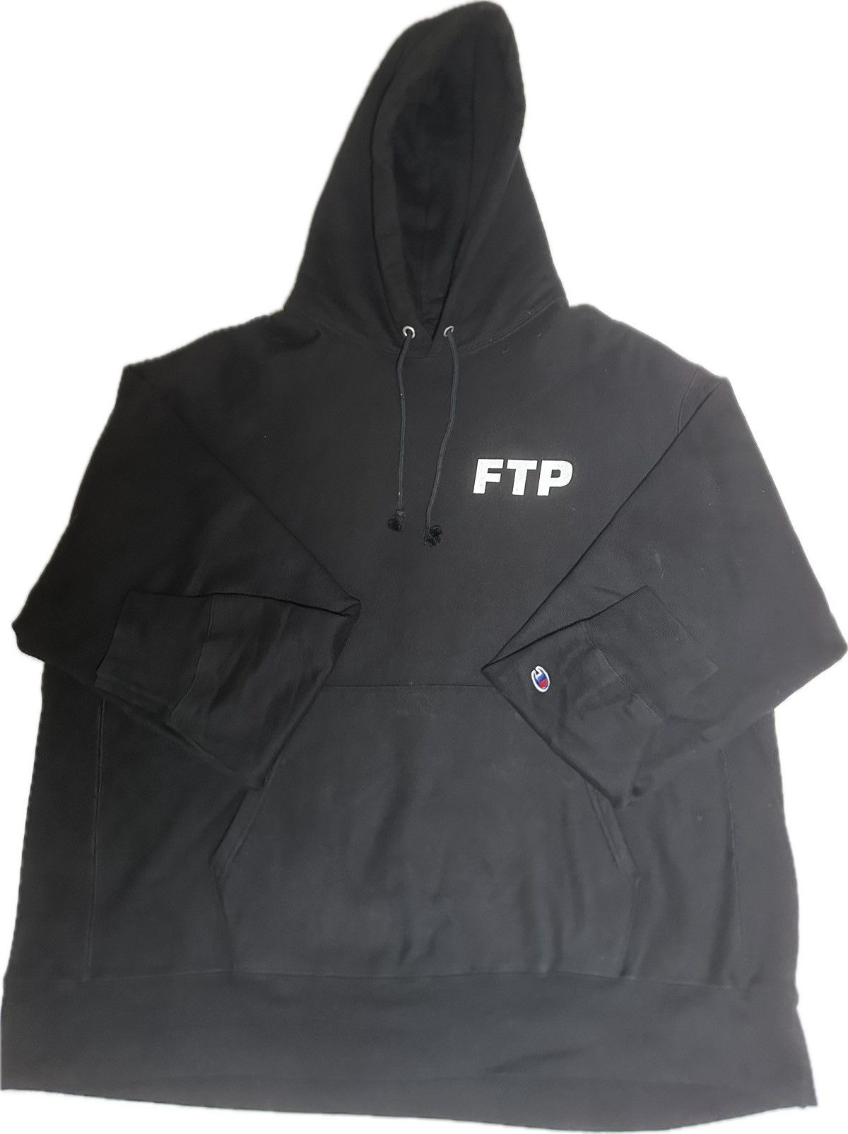 Fuck The Population FTP Champion Reverse Weave Hoodie Black XXL Size US XXL / EU 58 / 5 - 2 Thumbnail