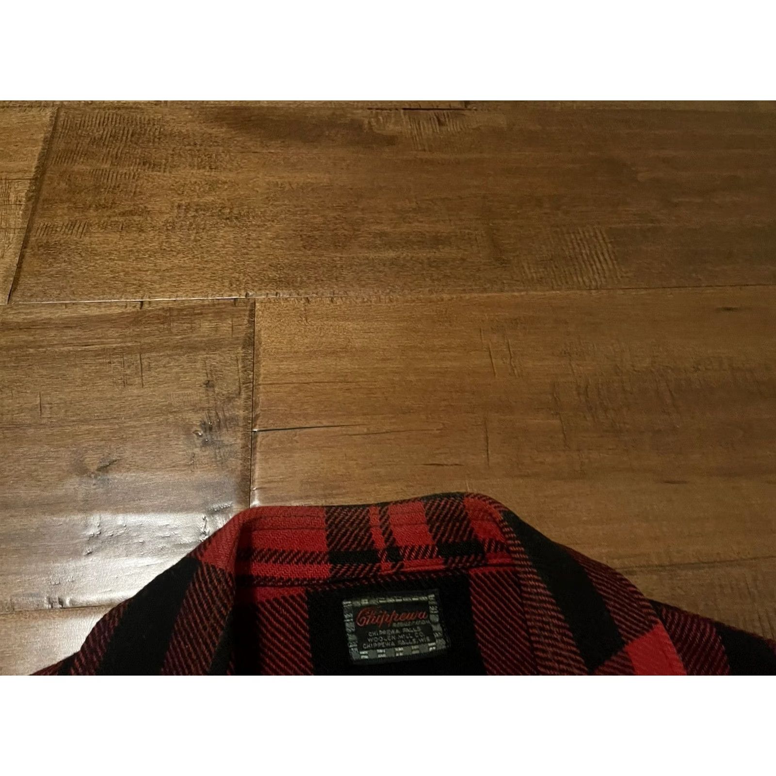 Chippewa VINTAGE Chippewa Shirt Men's Large Wool Buffalo Plaid Heavy Flannel 40s 50s Size US L / EU 52-54 / 3 - 4 Thumbnail