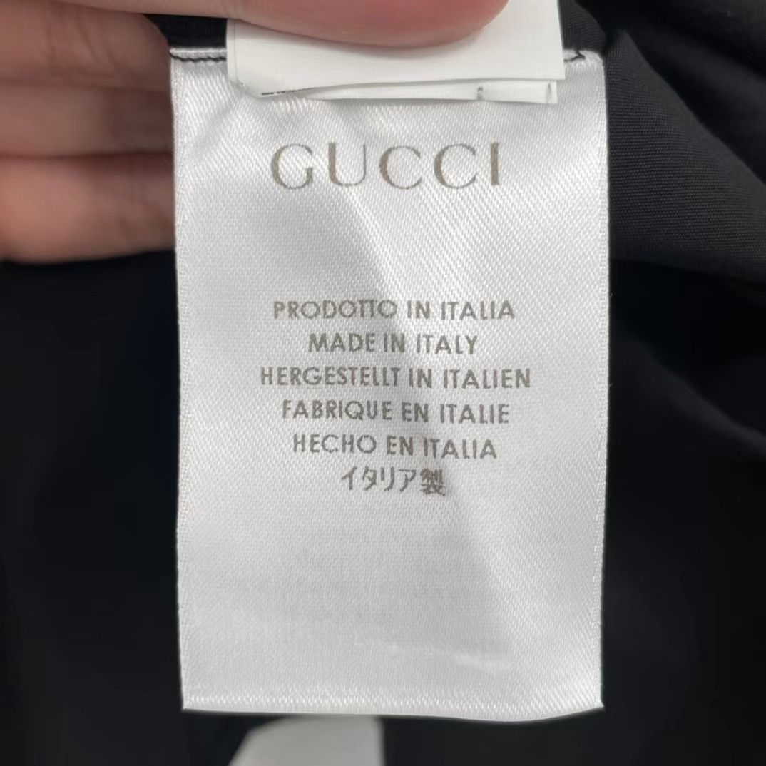 Gucci Gucci black pocket red and green webbing shirt Size US XXS / EU 40 - 4 Thumbnail