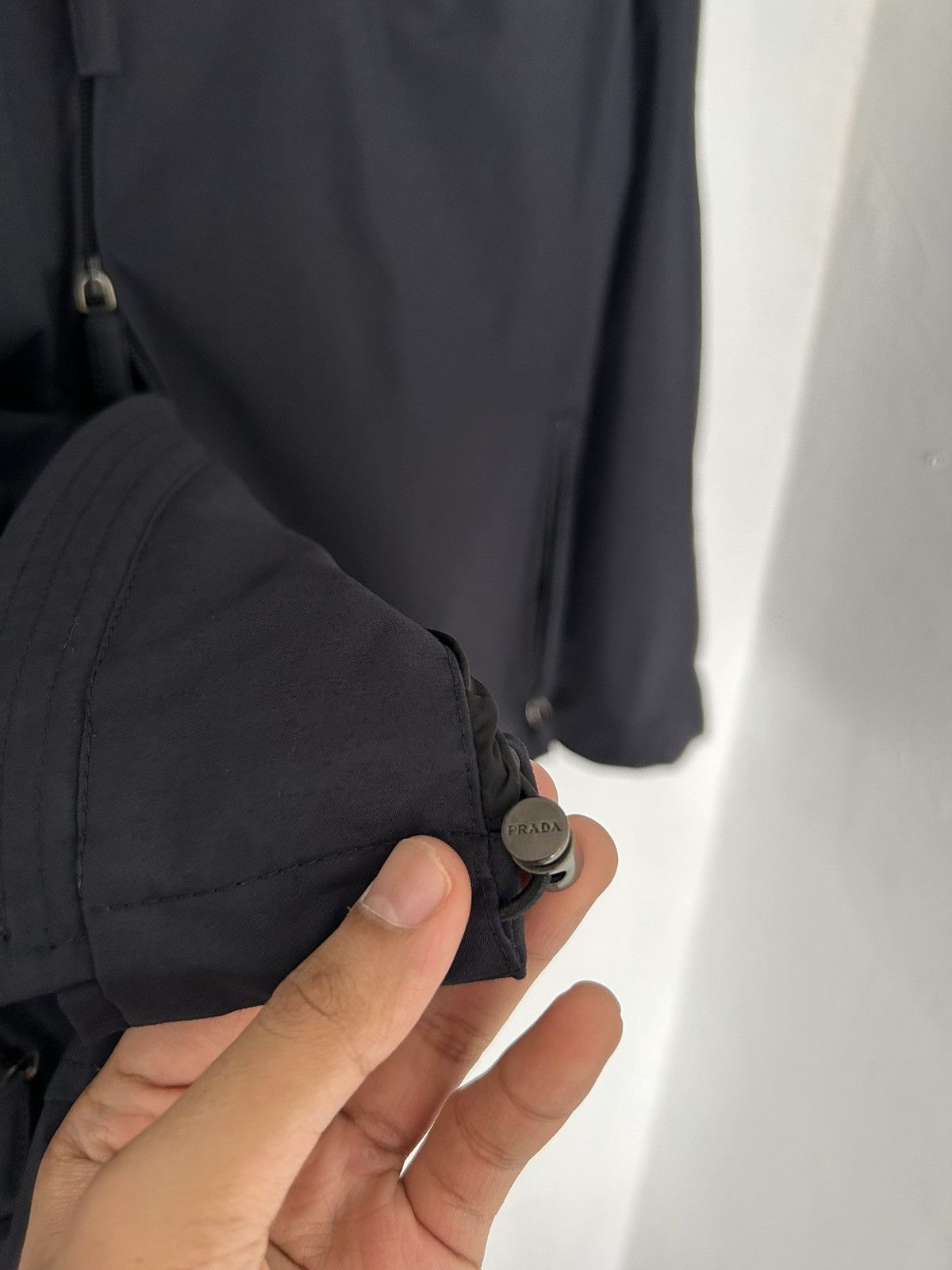 Prada Vintage archive Prada Nylon navy blouson Size US M / EU 48-50 / 2 - 17 Thumbnail