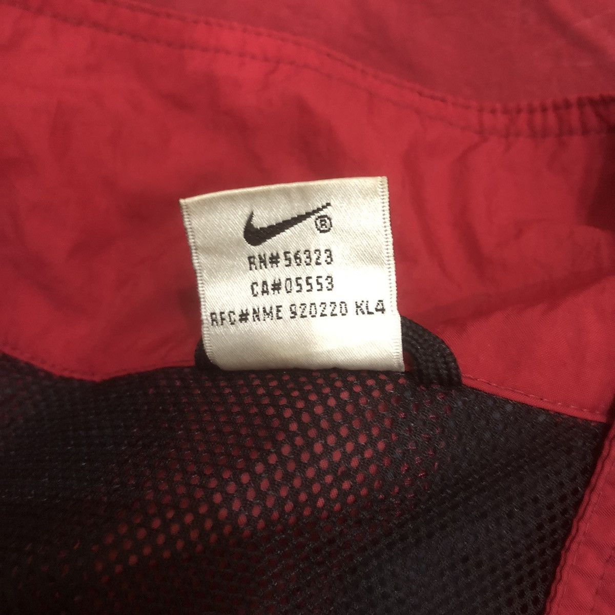 Nike × Vintage Vintage Nike Anorak half Zip Oversize Windbreaker Size US XL / EU 56 / 4 - 11 Thumbnail