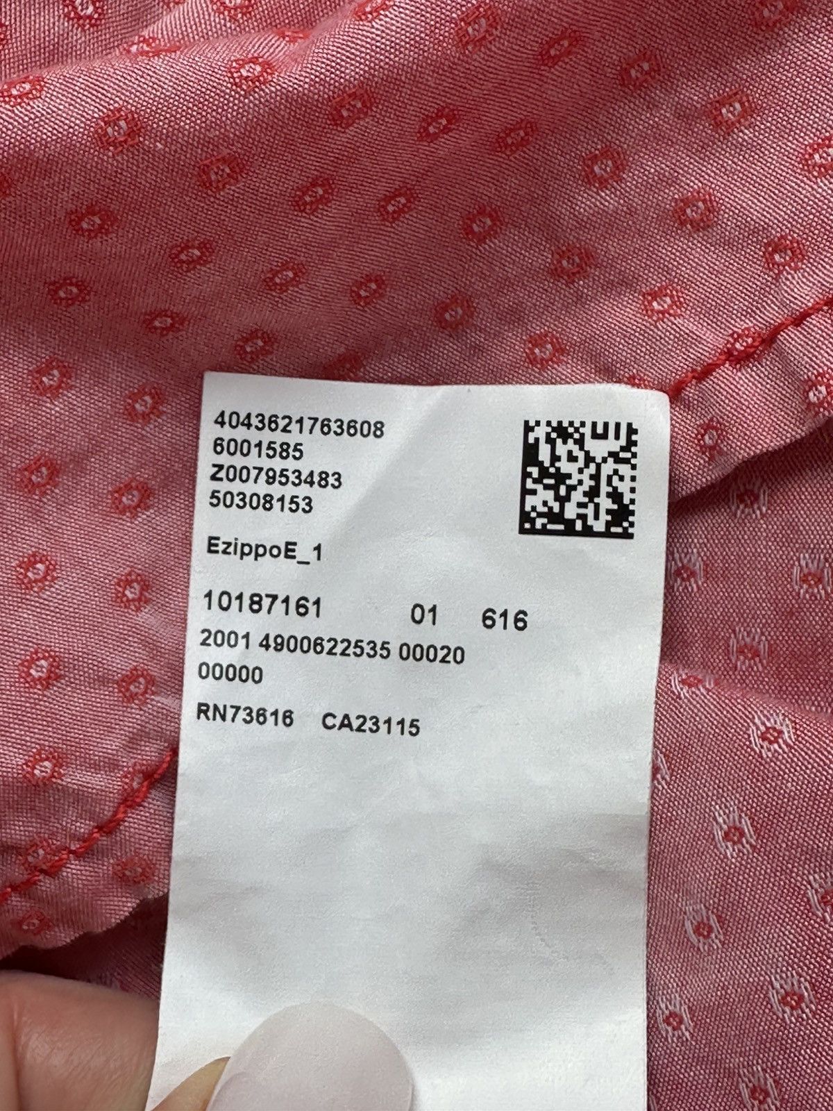 Hugo Boss Hugo Boss Button Up Shirt Size US XL / EU 56 / 4 - 11 Thumbnail