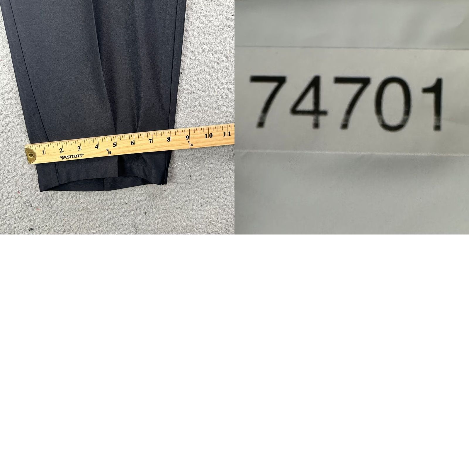 Adidas Adidas Mens Chino Golf Pants 40X32 Black Performance Tech Stretch Nylon Blend Size US 40 / EU 56 - 8 Thumbnail