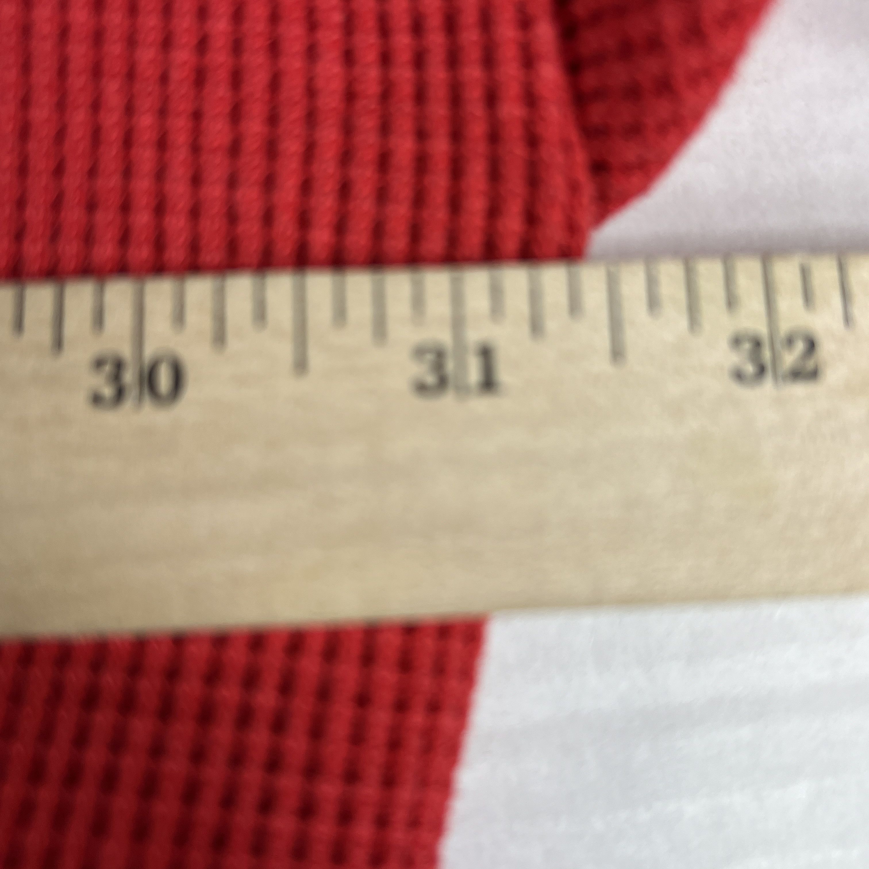 MLB × Russell Athletic × Vintage VTG Russell Cincinnati Reds Thermal Sweatshirt Red Crewneck Size US XXL / EU 58 / 5 - 17 Thumbnail