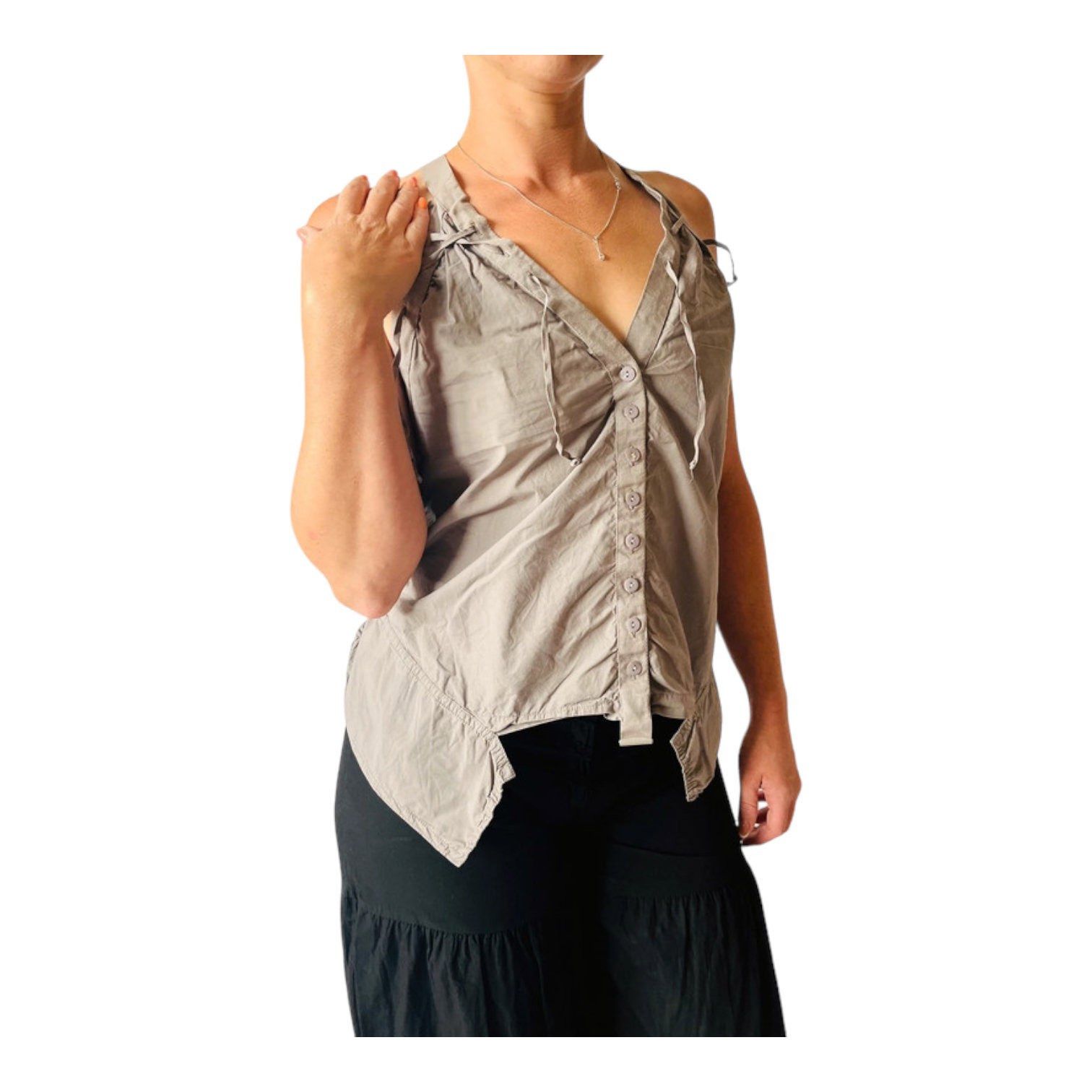 Cop Copine The Cop Copine Crisscross Lacing Top Size ONE SIZE - 1 Thumbnail