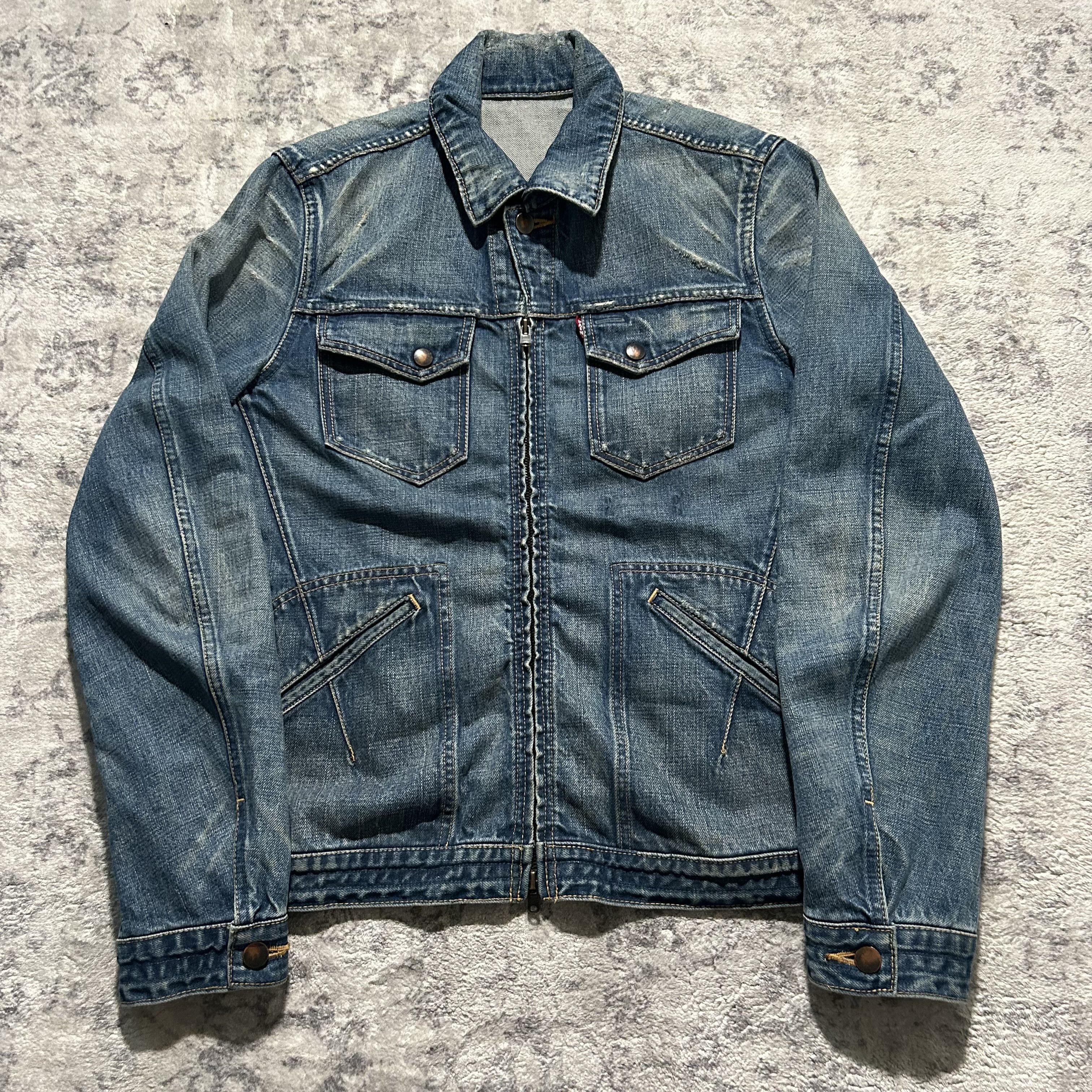 Number (N)ine Number Nine SS02 Modern Age Poem Denim Jacket | Grailed
