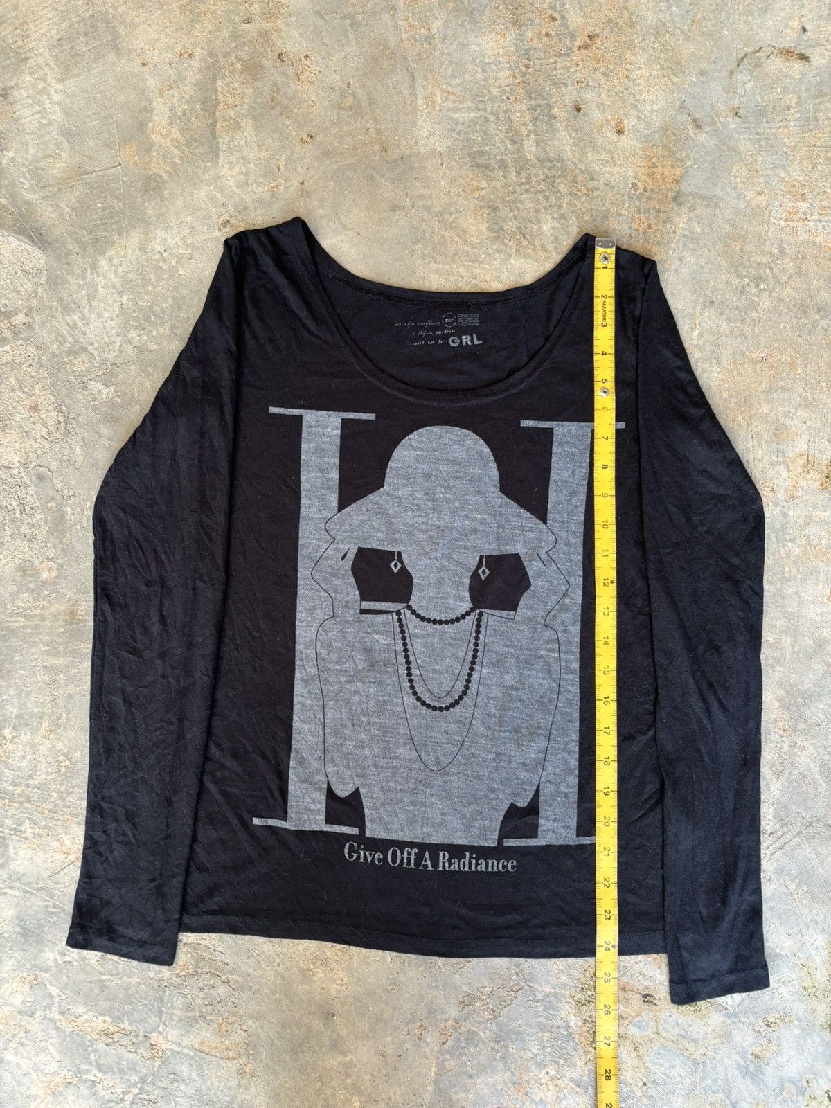 Hysteric Glamour Y2k Grl Give Off A Radiance Ifsixwasnine Style Longsleeve Size L / US 10 / IT 46 - 8 Thumbnail