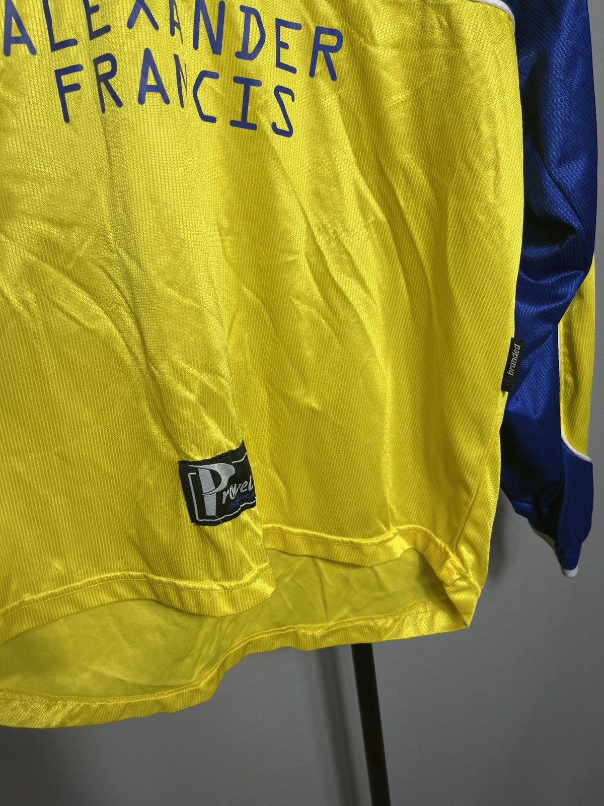 Sports Specialties 2003 - 2004 Farnborough FC away yellow Dean Green #7 long Size US XL / EU 56 / 4 - 7 Thumbnail