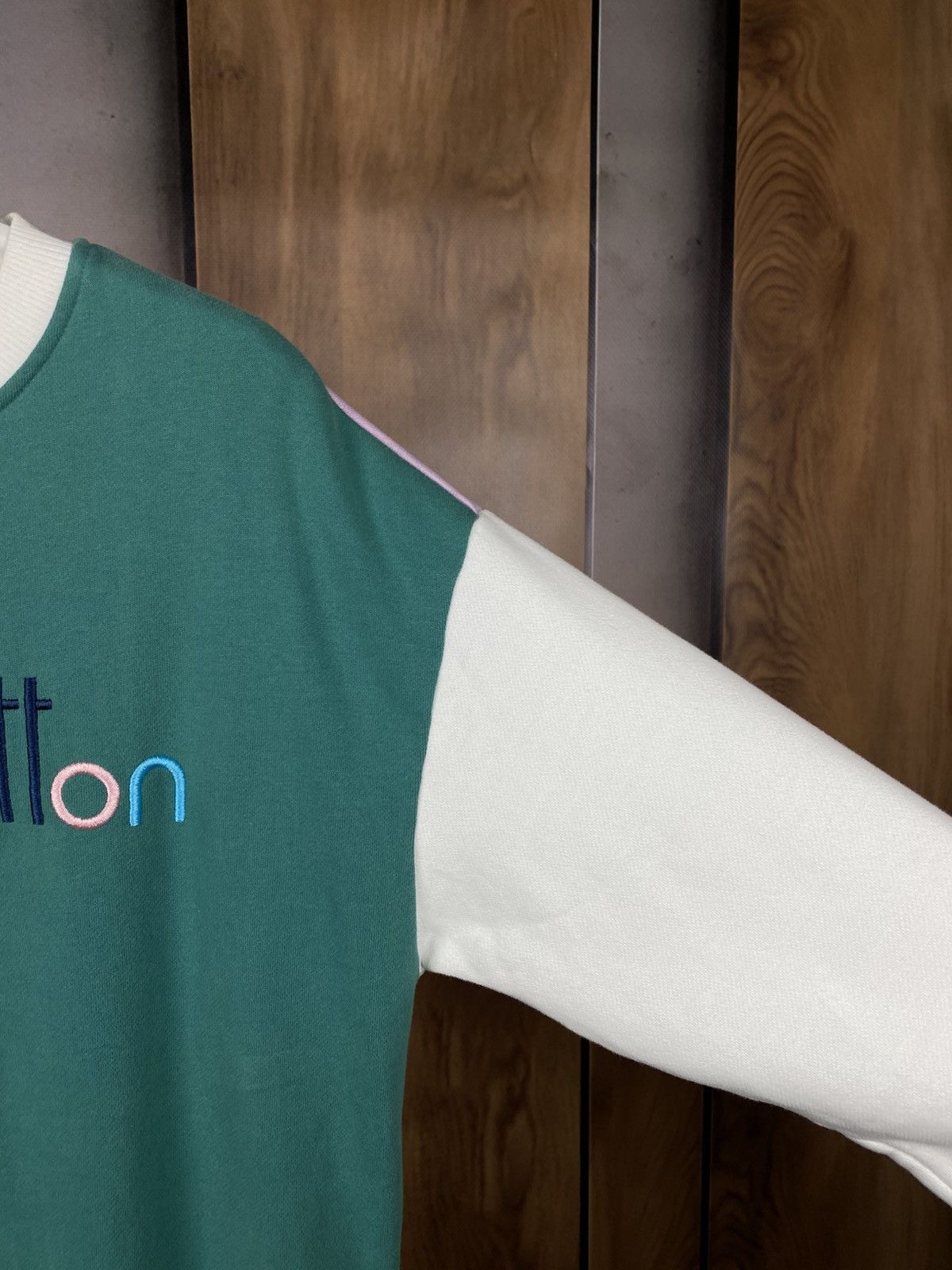 Benetton 🔥Sweatshirt United Colors Of Benetton Made In Italy Luxury🔥 Size US M / EU 48-50 / 2 - 6 Thumbnail