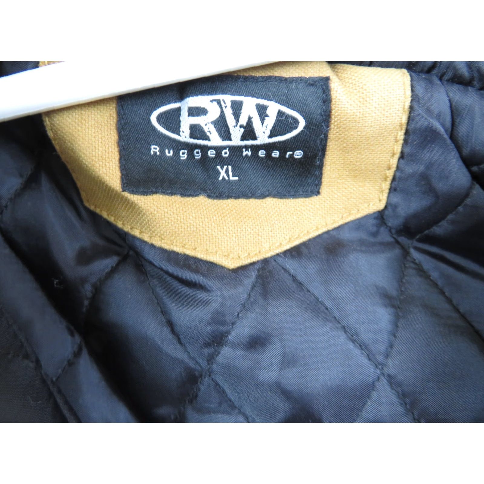 Vintage Rugged Wear Jacket Coat Brown Insulated Hooded Chore Mid-Length Zip Workwear Mens XL Canvas Weatherproof Size US XL / EU 56 / 4 - 5 Thumbnail