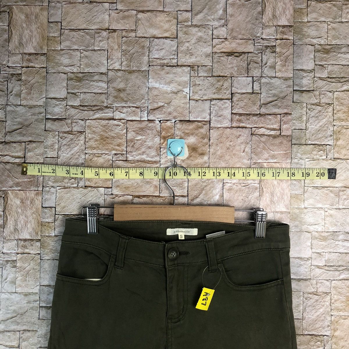 Japanese Brand Gamineverie Green Cargo Multipocket Pants #A87 Size US 28 / EU 44 - 4 Thumbnail