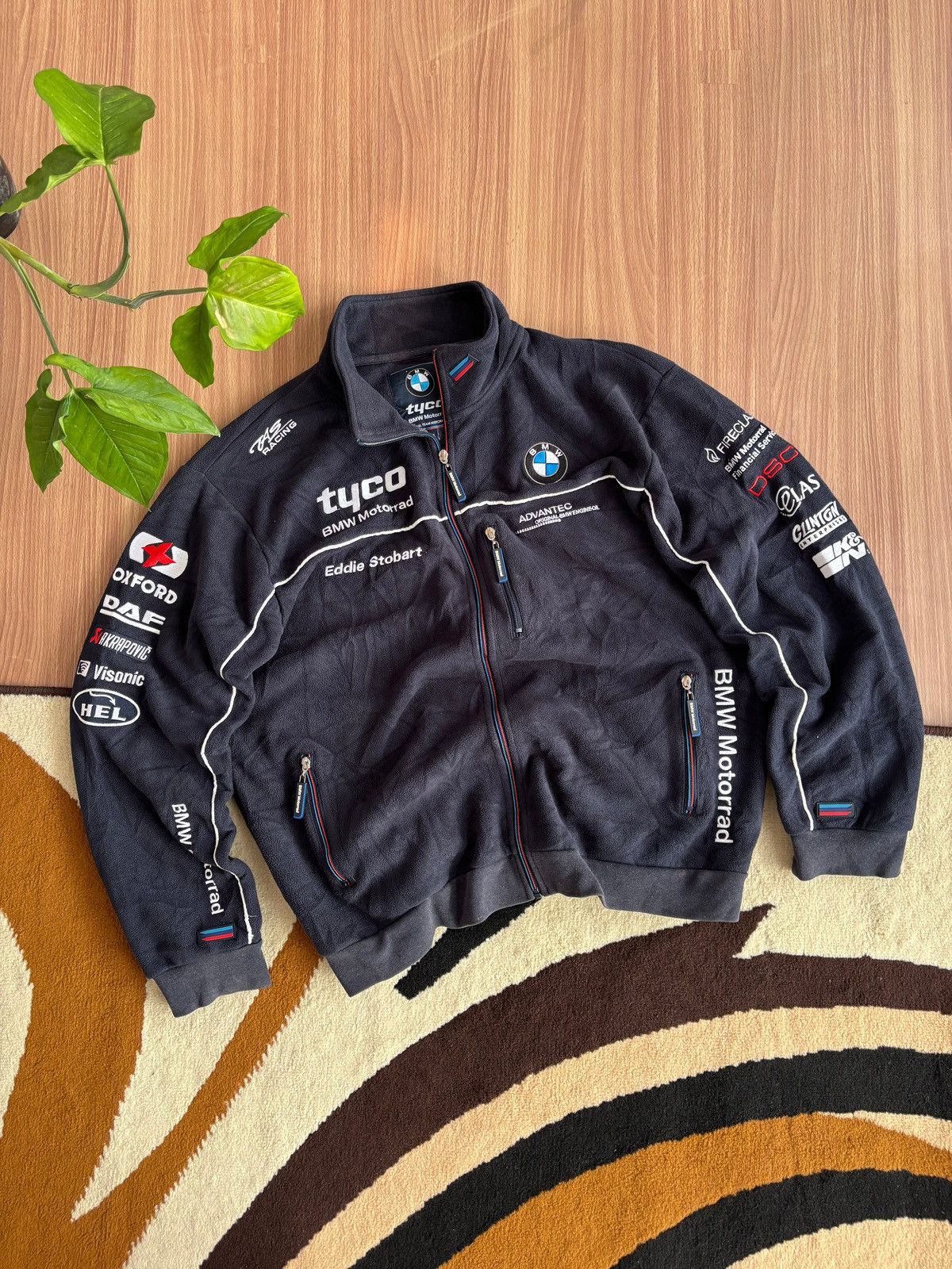 BMW BMW authentic embroidered fleece jacket Size US L / EU 52-54 / 3 - 1 Thumbnail