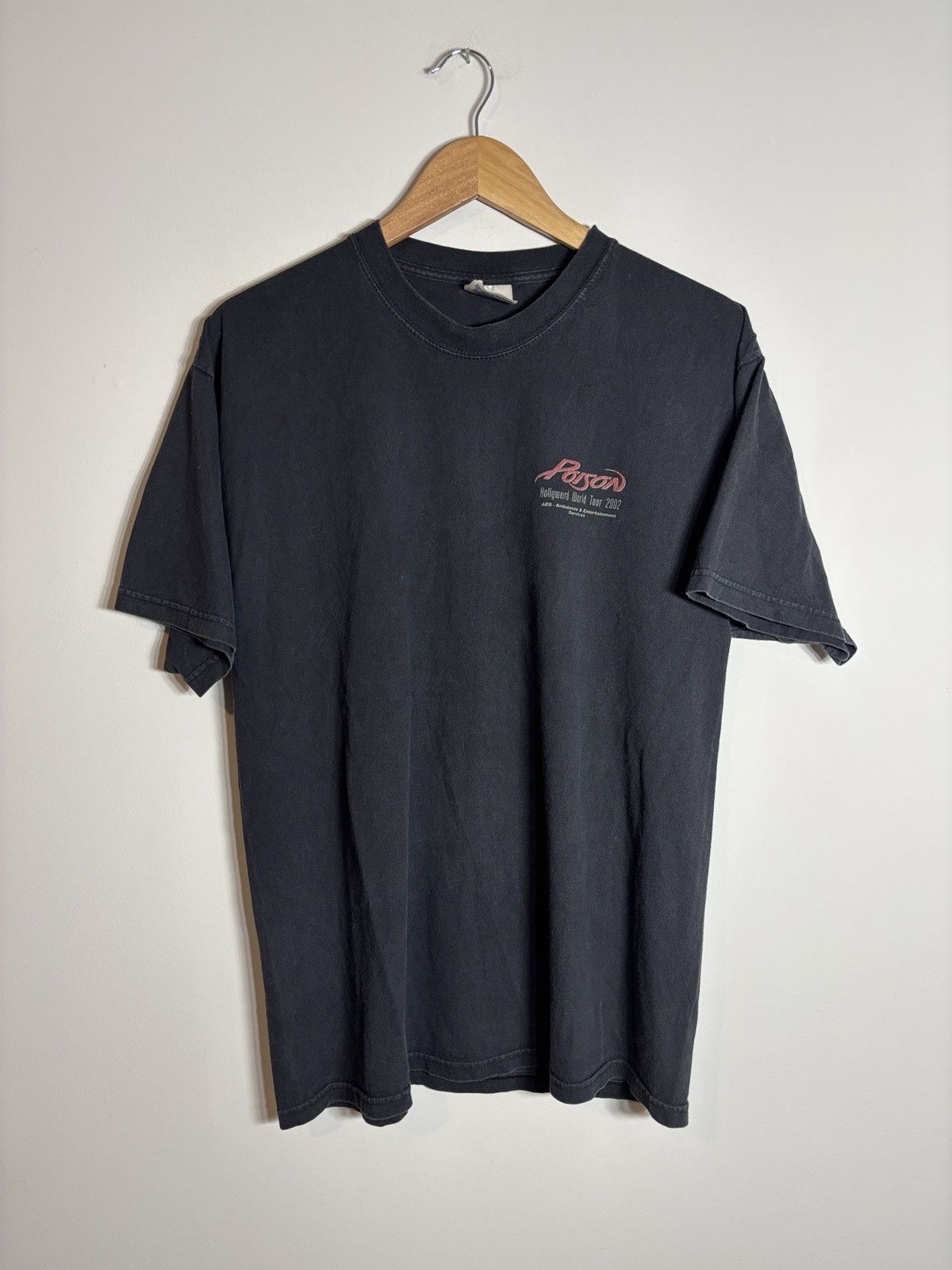 Band Tees Vintage Poison Hollyweird World Tour 2002 Local Crew Band L Size US L / EU 52-54 / 3 - 1 Thumbnail
