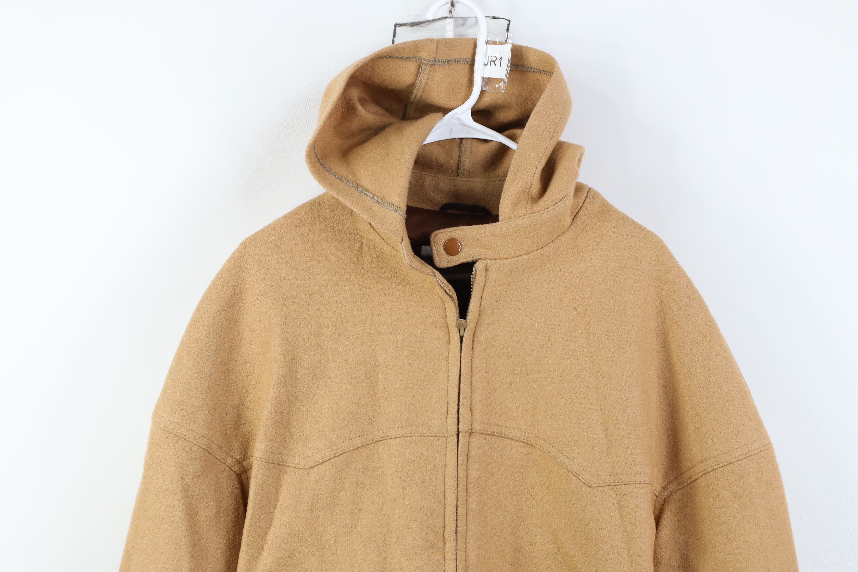 Vintage Vintage 60s 70s Streetwear Blend Hooded Western Jacket USA Size US XXL / EU 58 / 5 - 2 Thumbnail