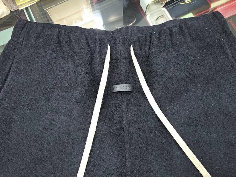 Fear of God Fear of God woolen black shorts Size US 30 / EU 46 - 3 Thumbnail